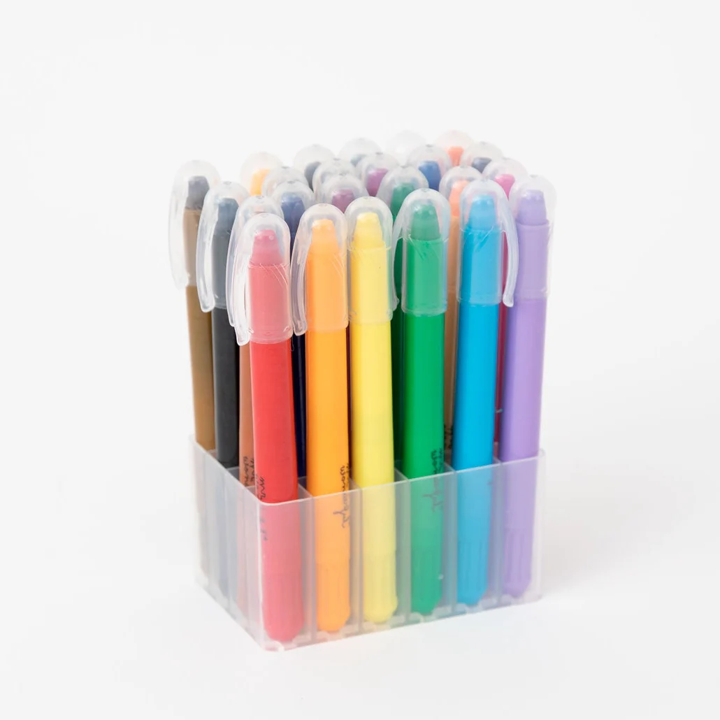 Kit de 24 lápices de cera – Colorea tu mundo con alegría - Image 4