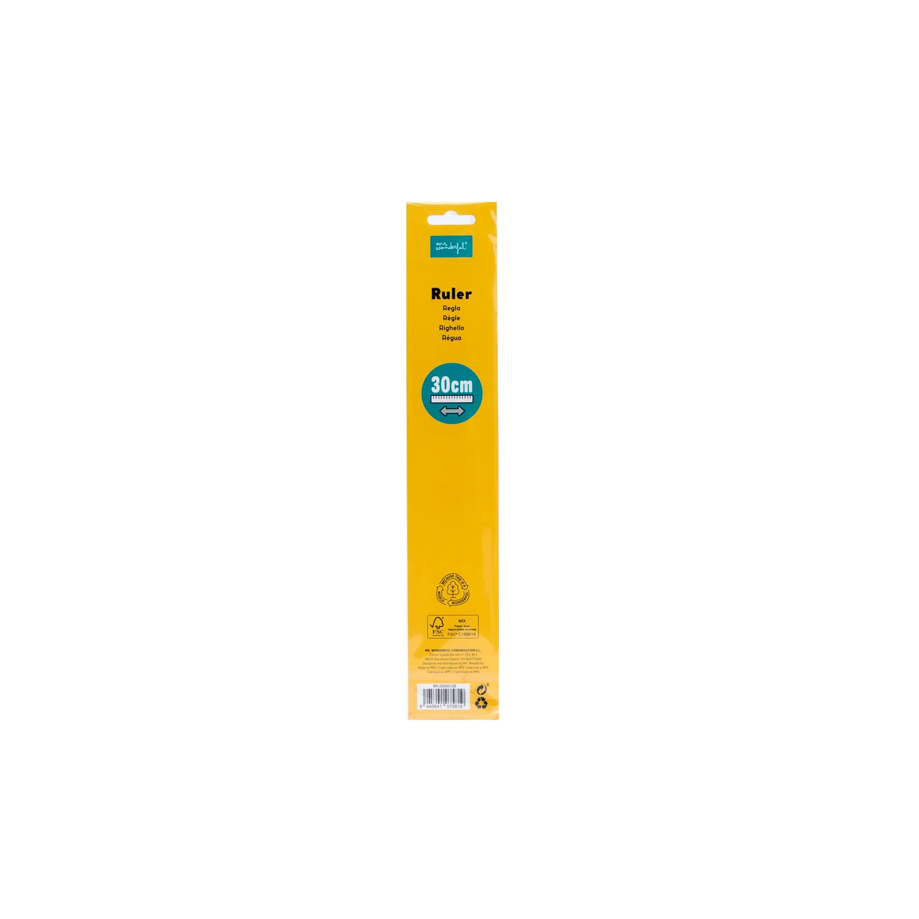 Regla transparente de 30 cm – Wonder Comic - Image 5