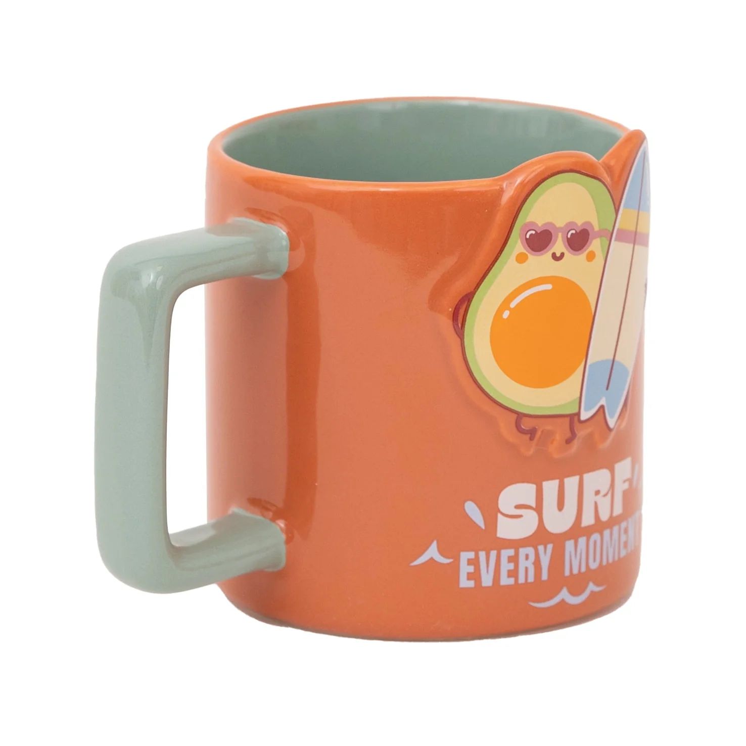 Taza 3D aguacate - Surf every moment - Image 3