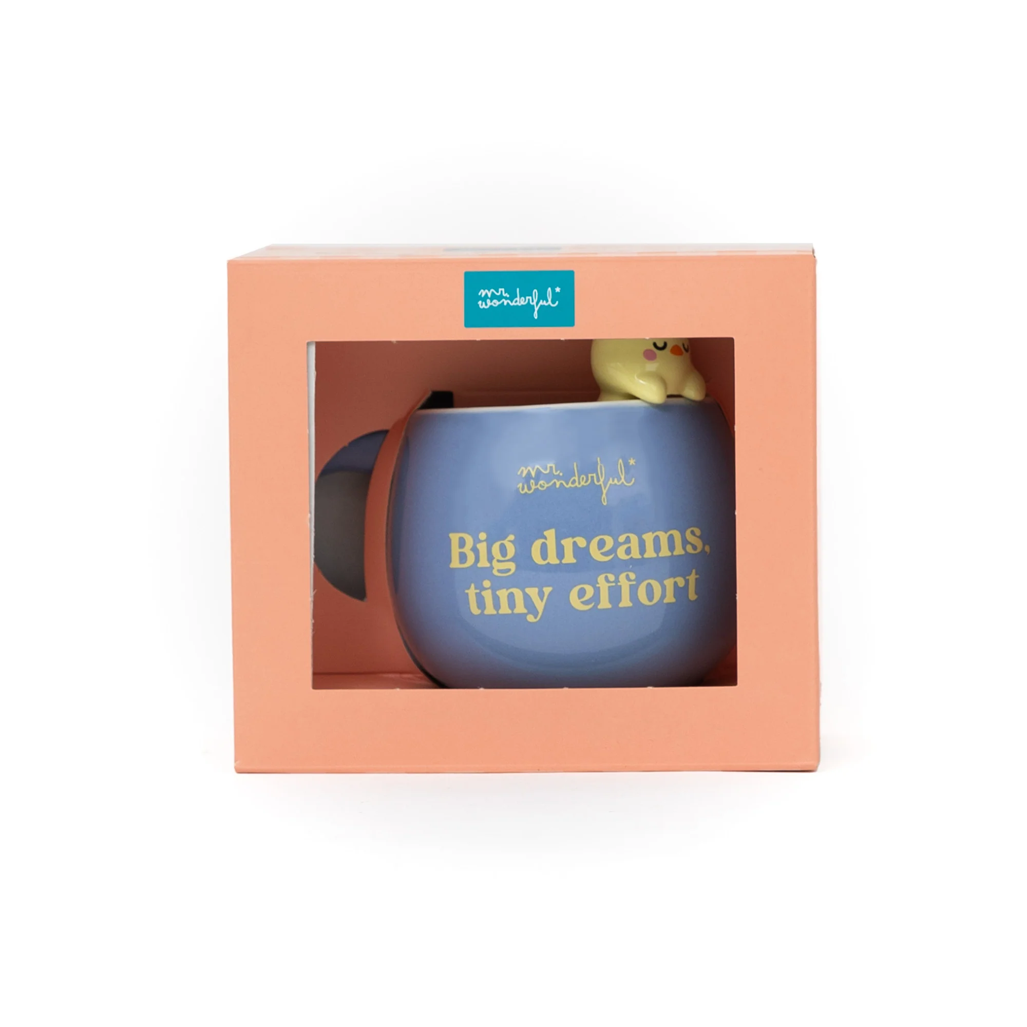 Taza 3D Lazy Pollito- Big dreams, tiny effort - Image 4