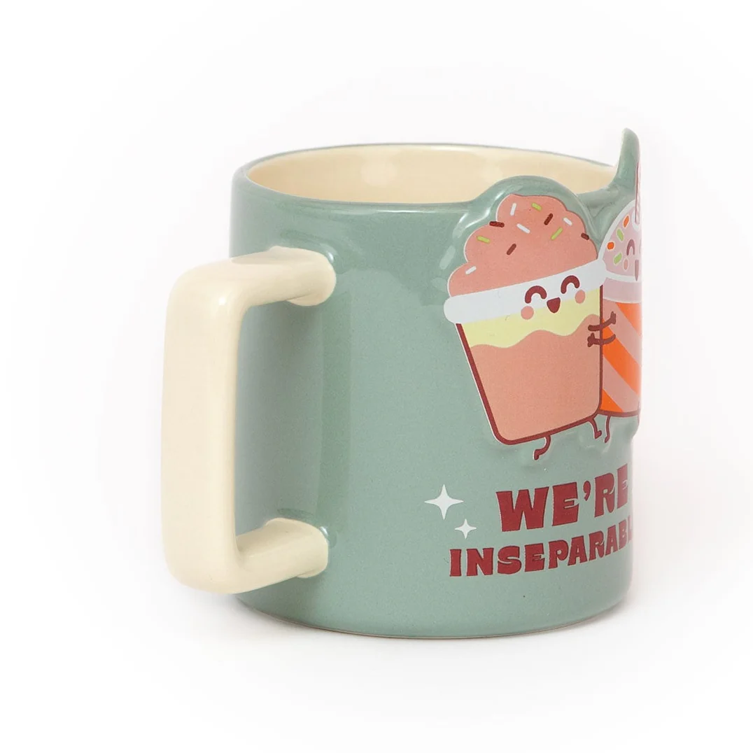 Taza 3D batidos - We’re inseparable - Image 3