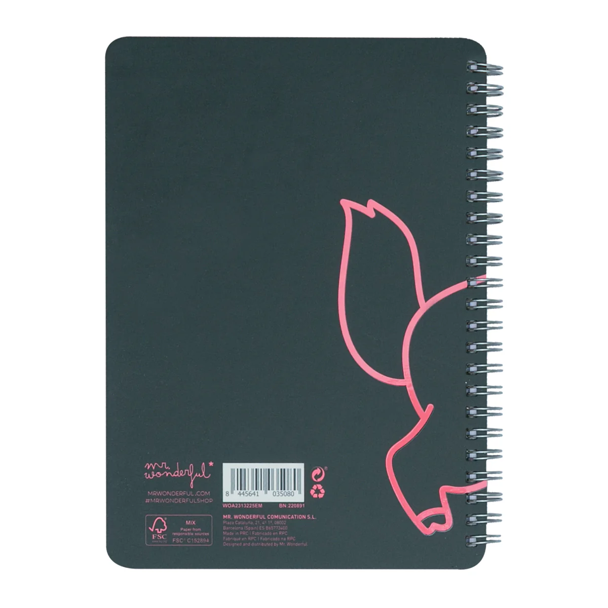 A4 notebook Unicorn black - You are fantastic - Image 3