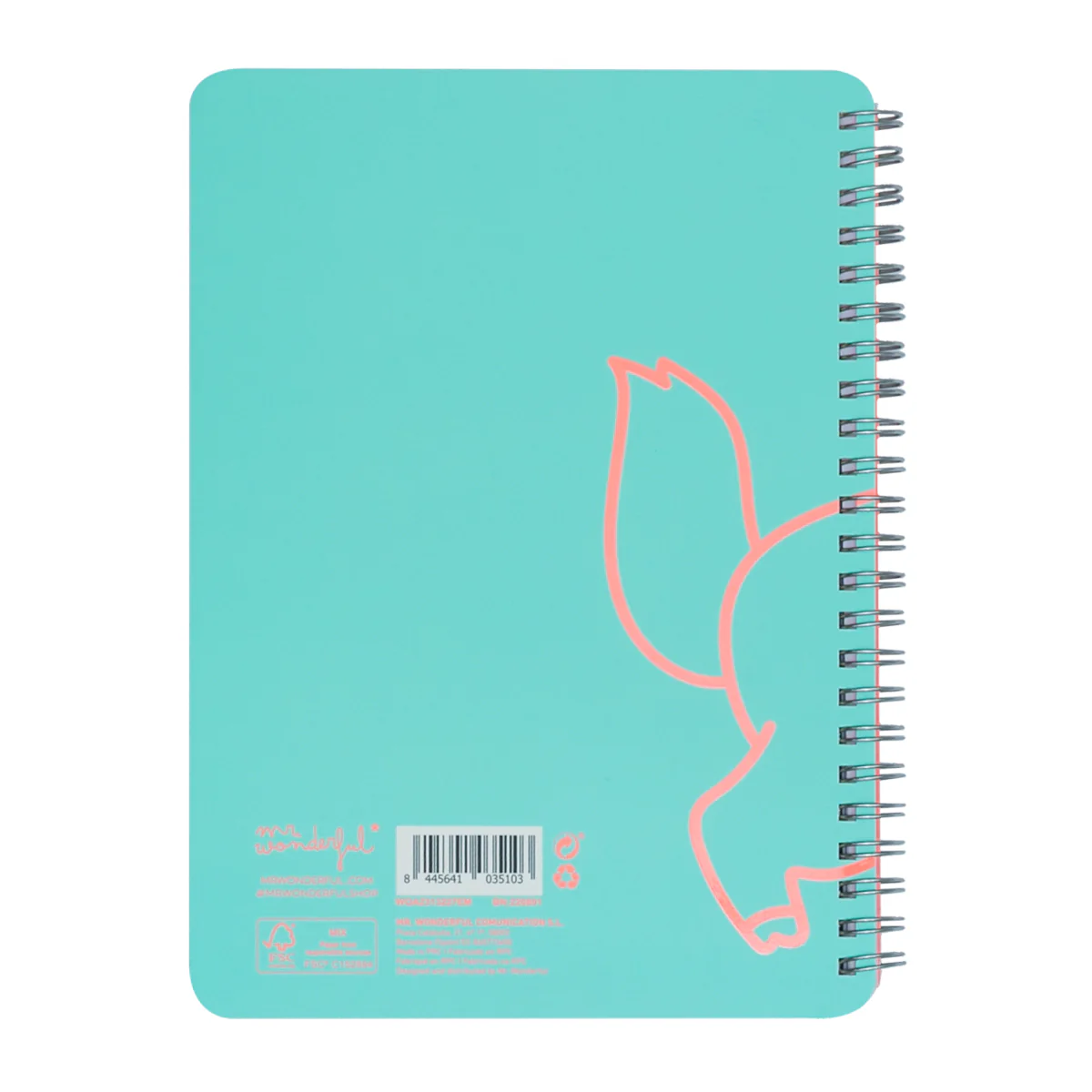 A4 notebook Unicorn mint - You are fantastic - Image 4