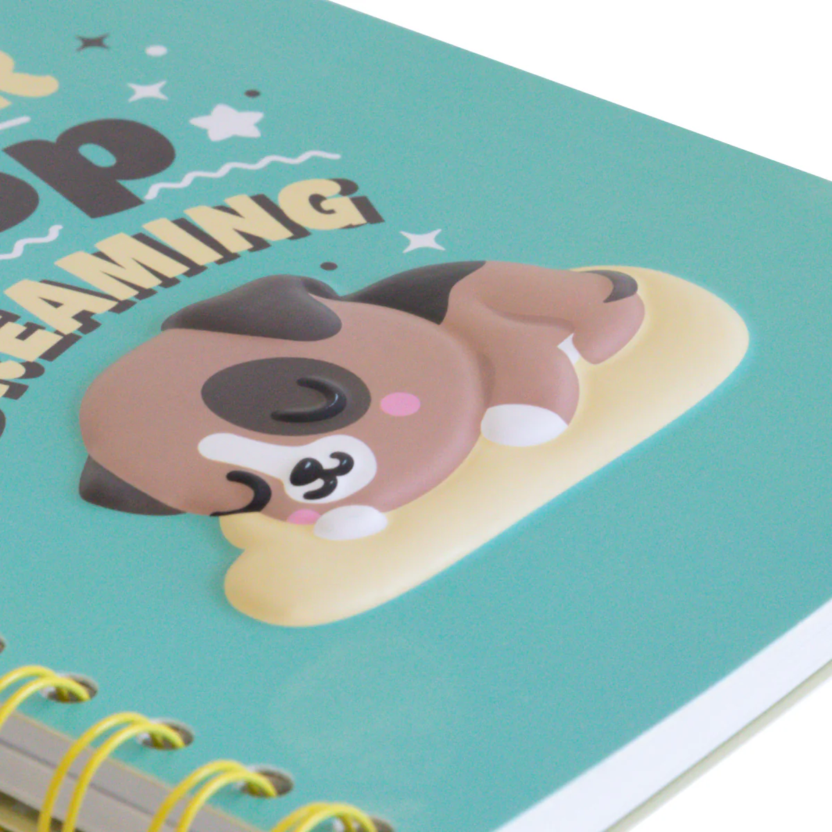 Libreta A5 Perro 3D - Never stop dreaming - Image 3