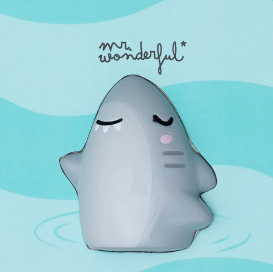 Libreta A5 3D squishy tiburón - I stand out everywhere I go - Image 3