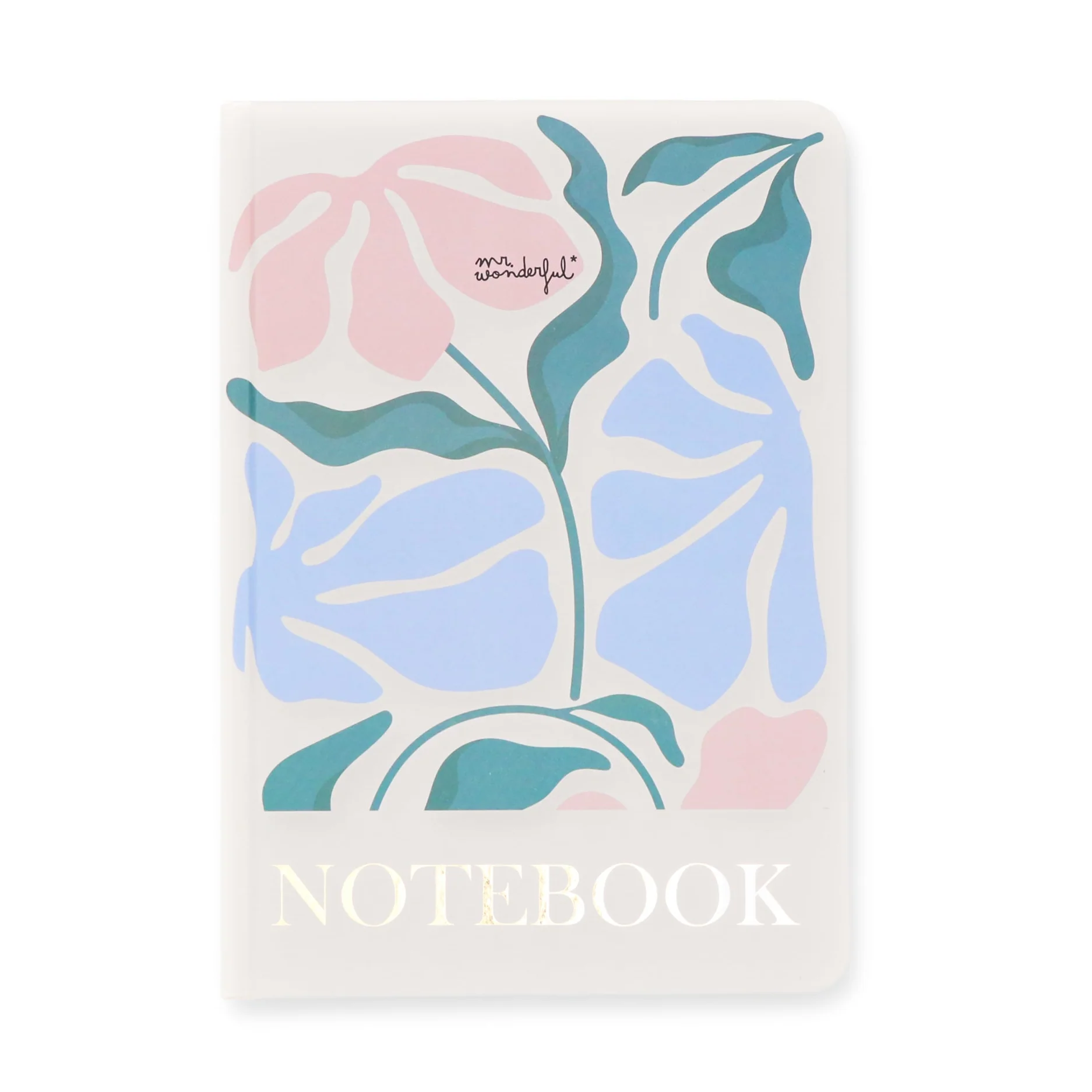 Libreta A5 - Estampado flores