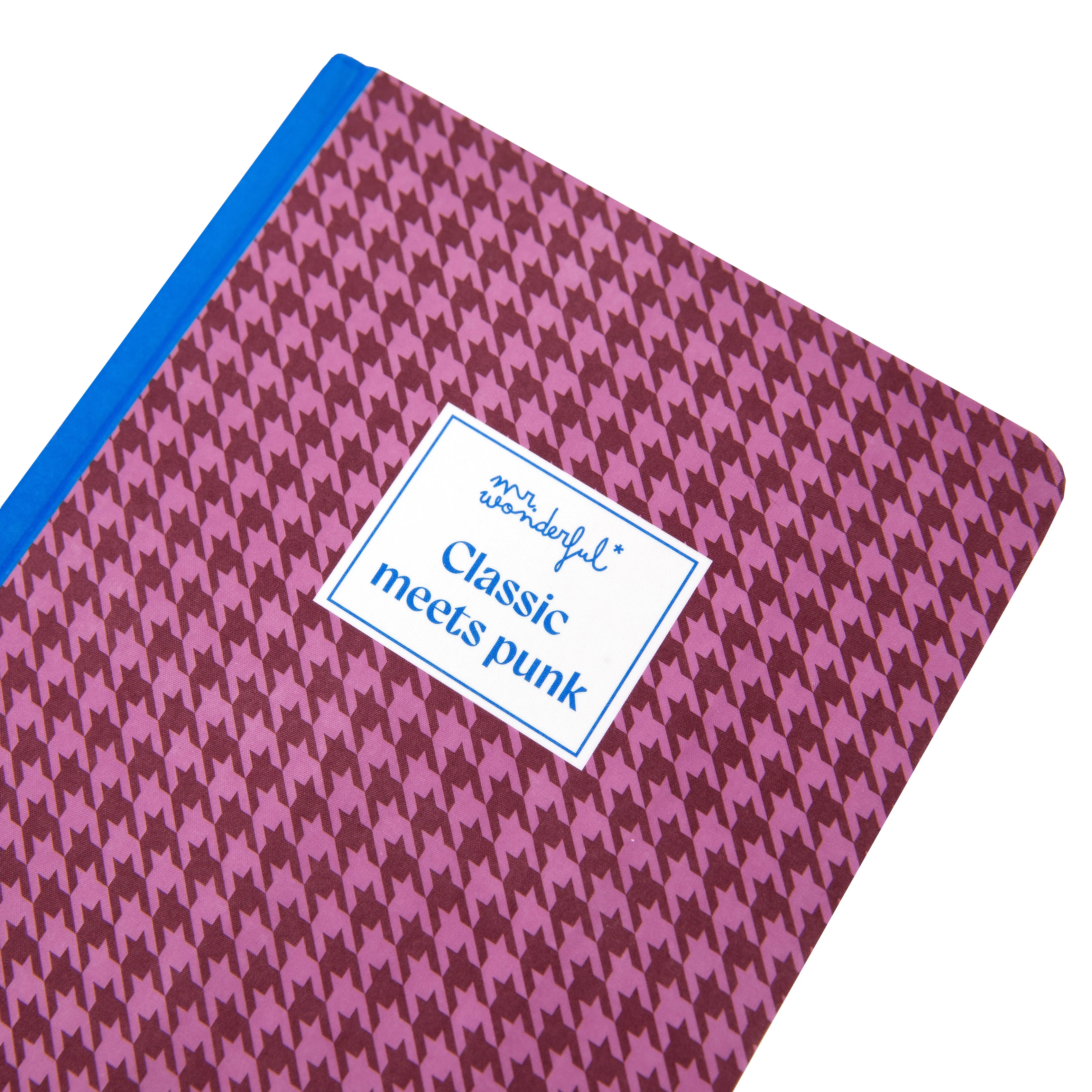 Libreta A5 pata de gallo - Classic meets punk - Image 3