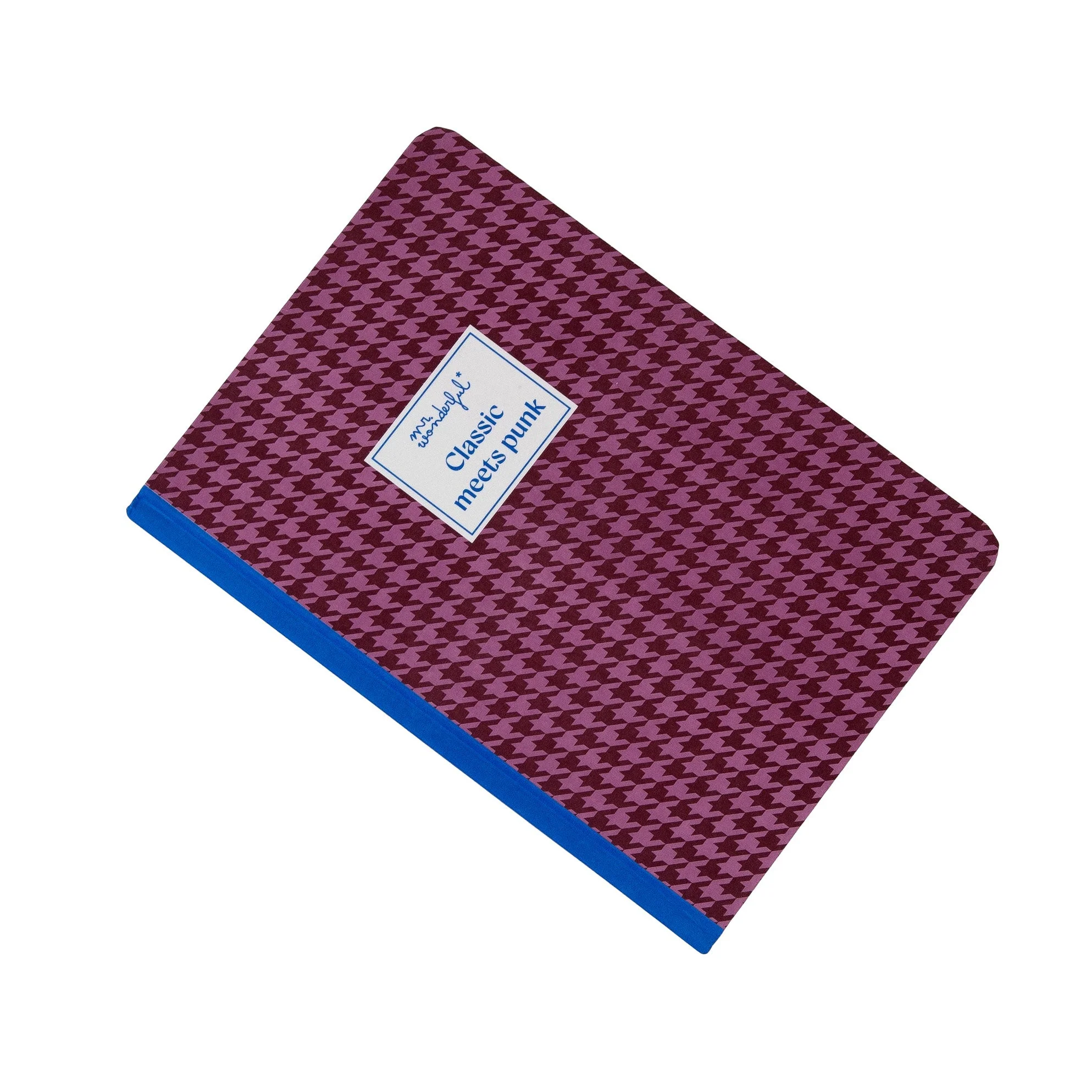 Libreta A5 pata de gallo - Classic meets punk - Image 4