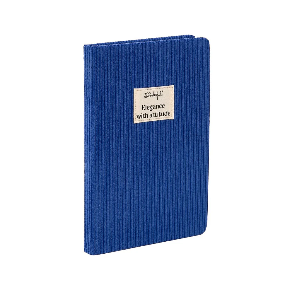 Libreta A5 pana azul Klein - Elegance with attitude - Image 5