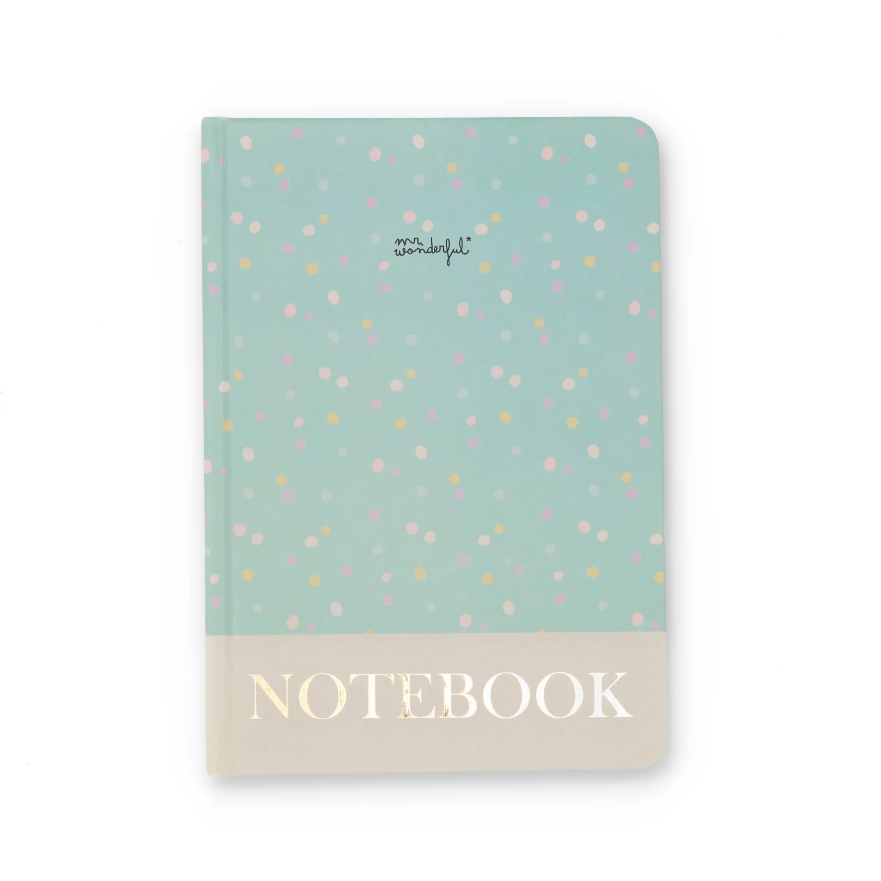 Libreta A5 - Estampado topos
