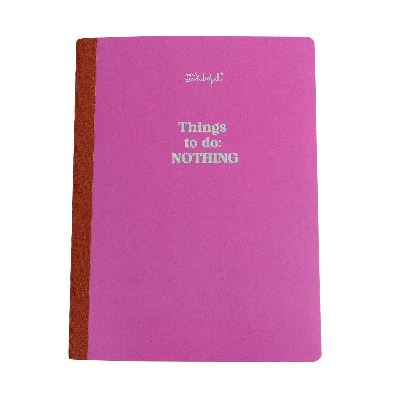 Libreta A5 - Things to do: nothing