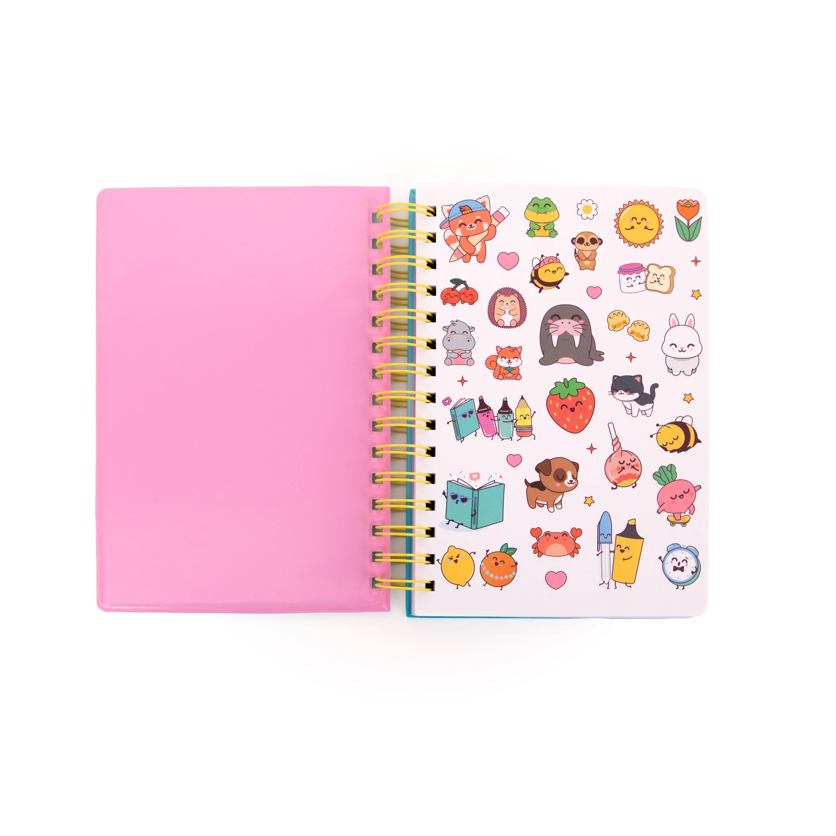 Cuaderno A5 con cubierta con efecto 3D Morsa - Cold water, warm smile - Image 5