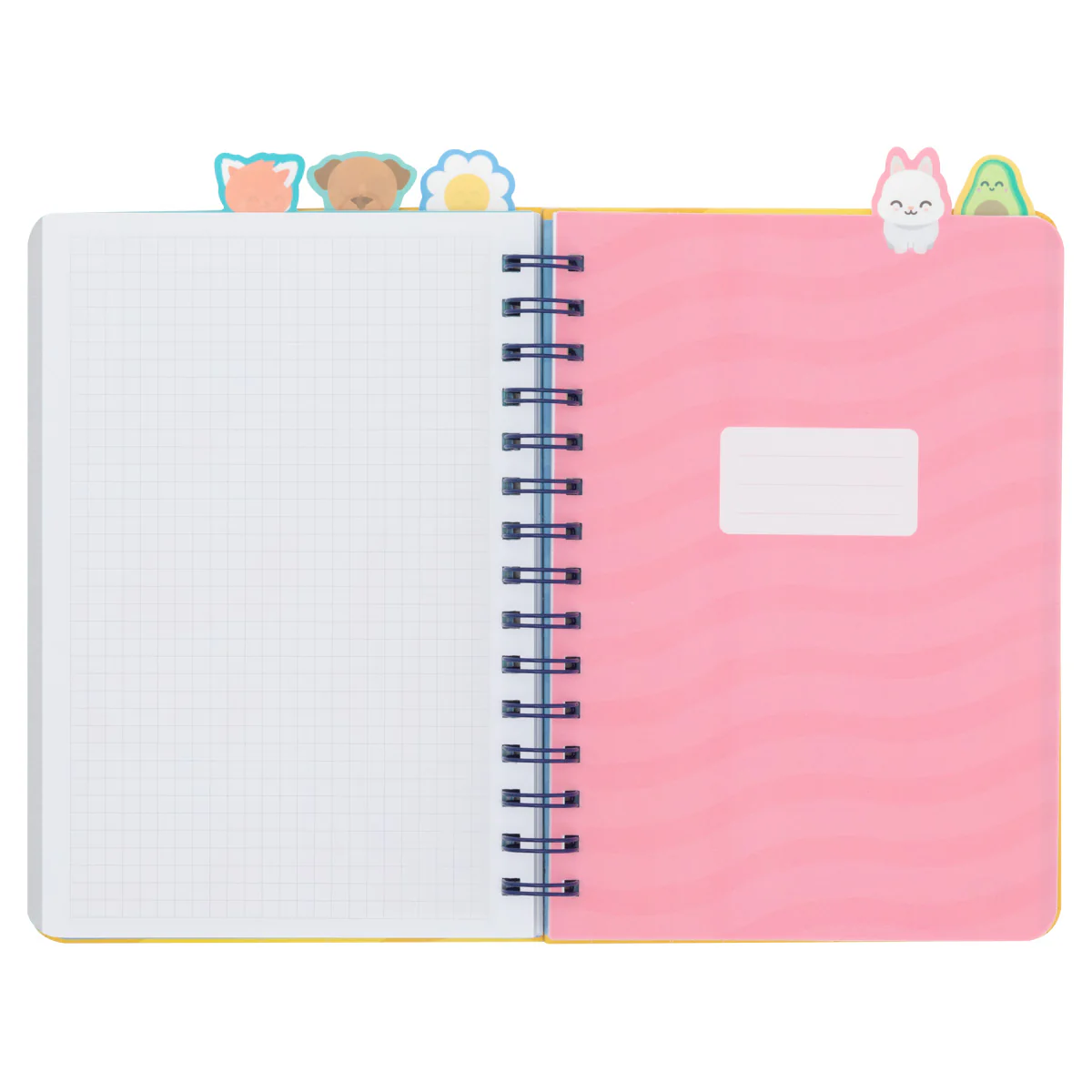 A5 notebook with fold-out tabbed dividers - Great plans make great memories. - Image 4