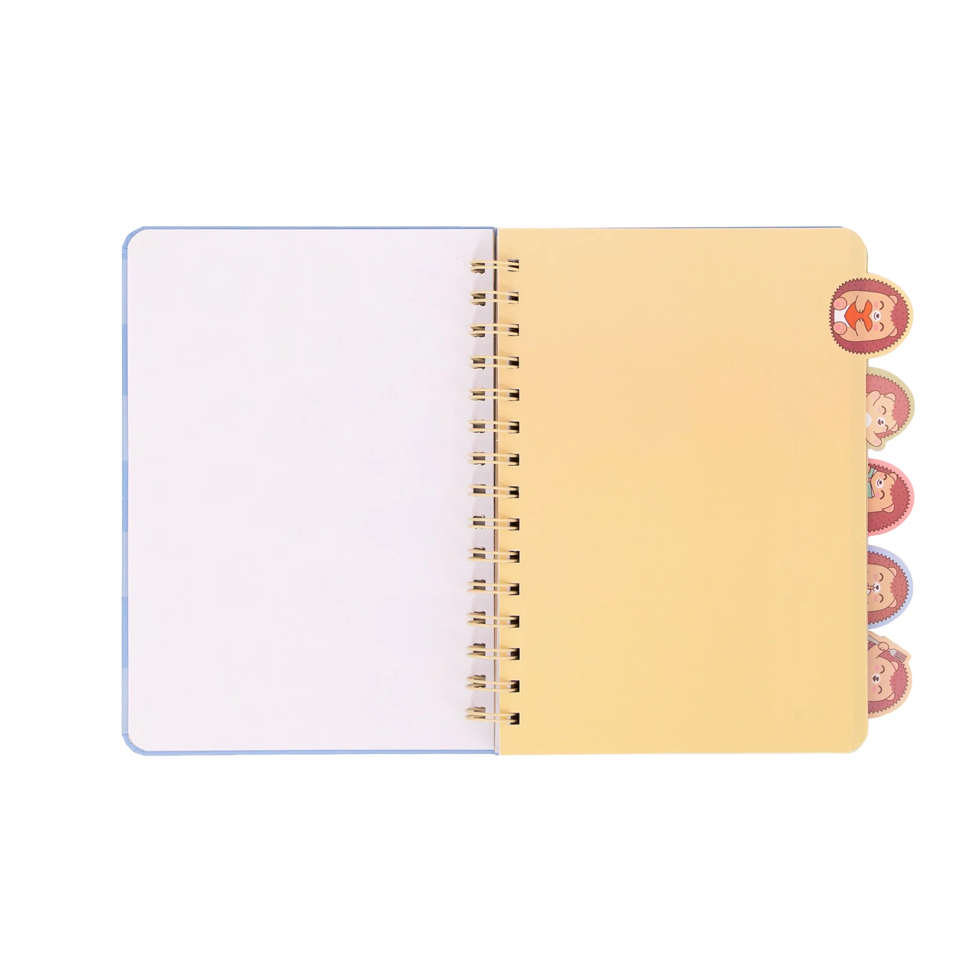 Cuaderno A5 con separadores desplegables con pestañas: Erizo - Adoro il pomodoro - Image 3