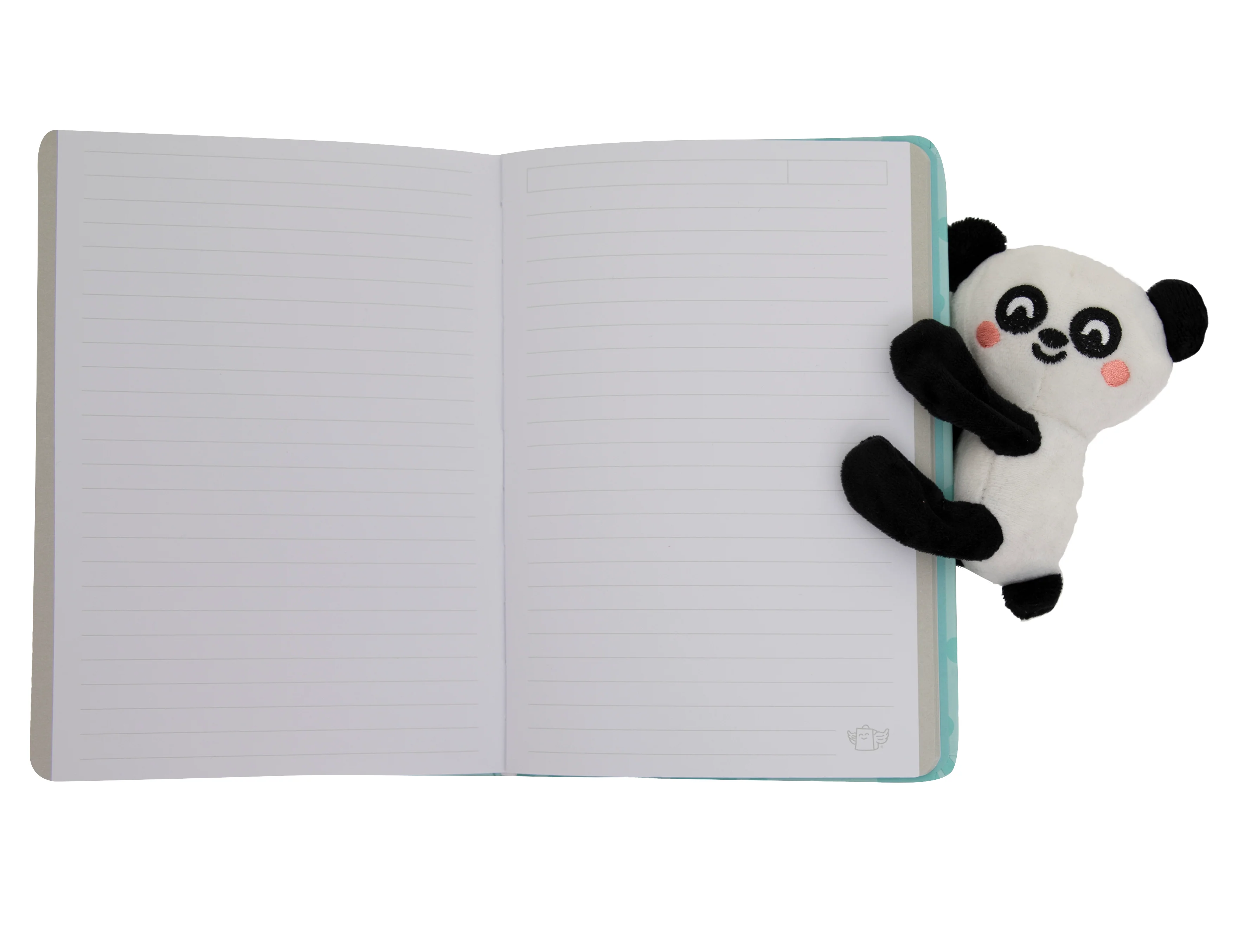 Libreta A5 con peluche panda - Be your best self - Image 2