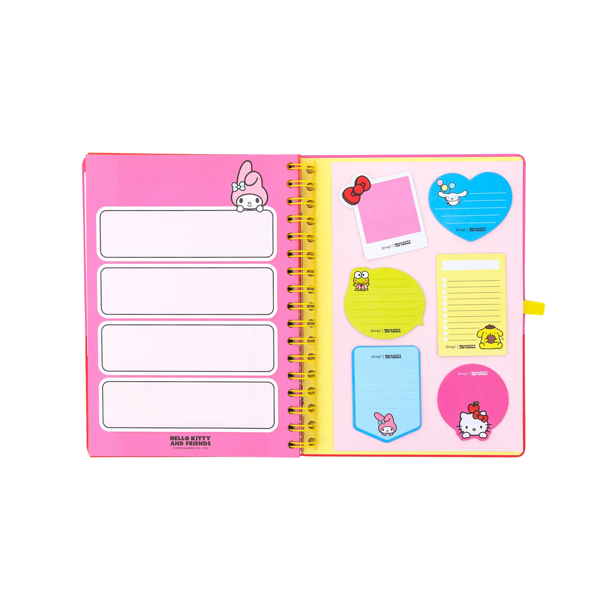 Agenda 2026-27 Hello Kitty & Friends x Mr. Wonderful Semanal - Somos a melhor equipa - Image 10