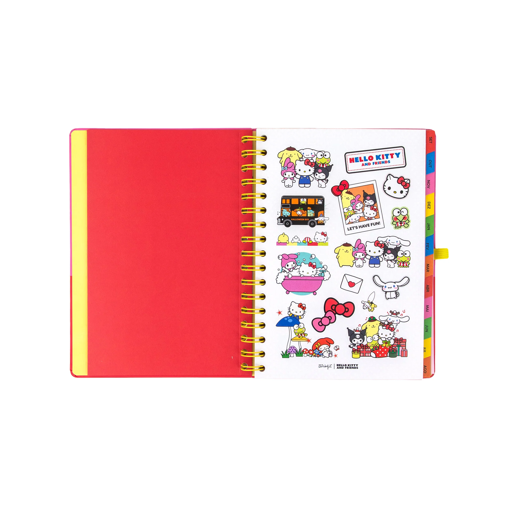 Agenda 2026-27 Hello Kitty & Friends x Mr. Wonderful Semanal - Somos a melhor equipa - Image 4