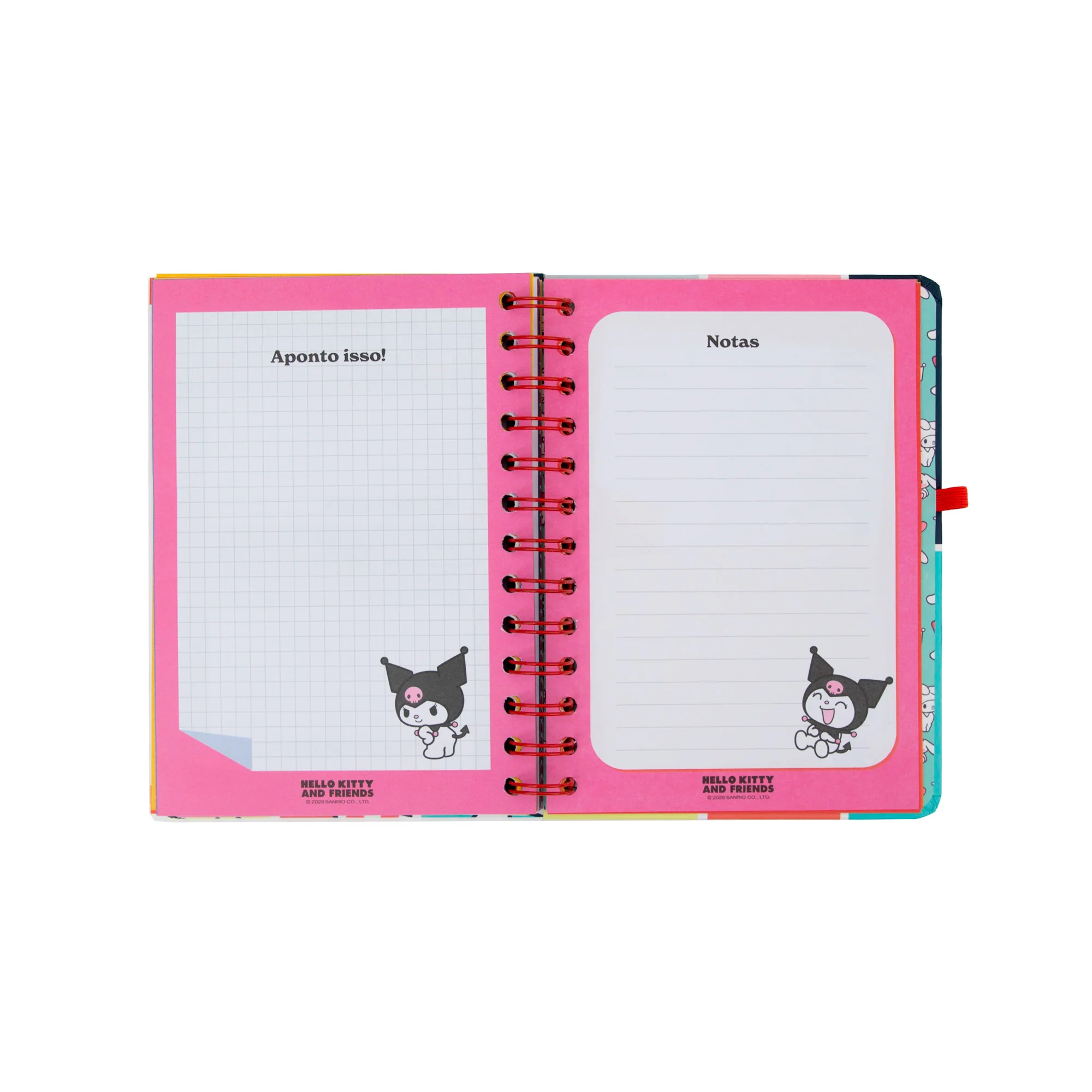 Agenda 2026-27 pequena Hello Kitty&Friends Semanal + 3 Bo-Bo - Somos a melhor equipa - Image 10