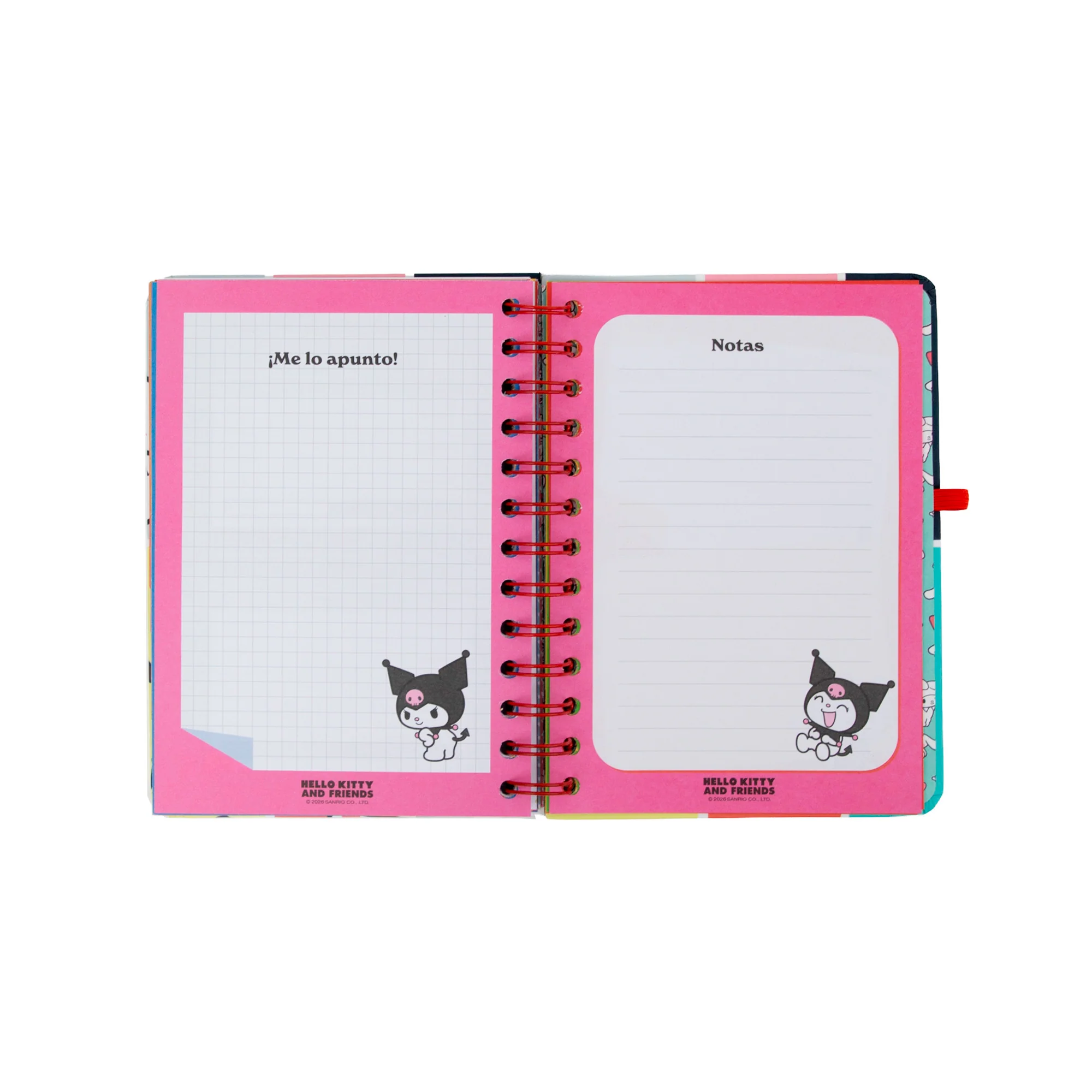 Agenda 2026-27 pequeña Hello Kitty & Friends Semanal + 3 Bo-Bo - Somos el mejor equipo - Image 10