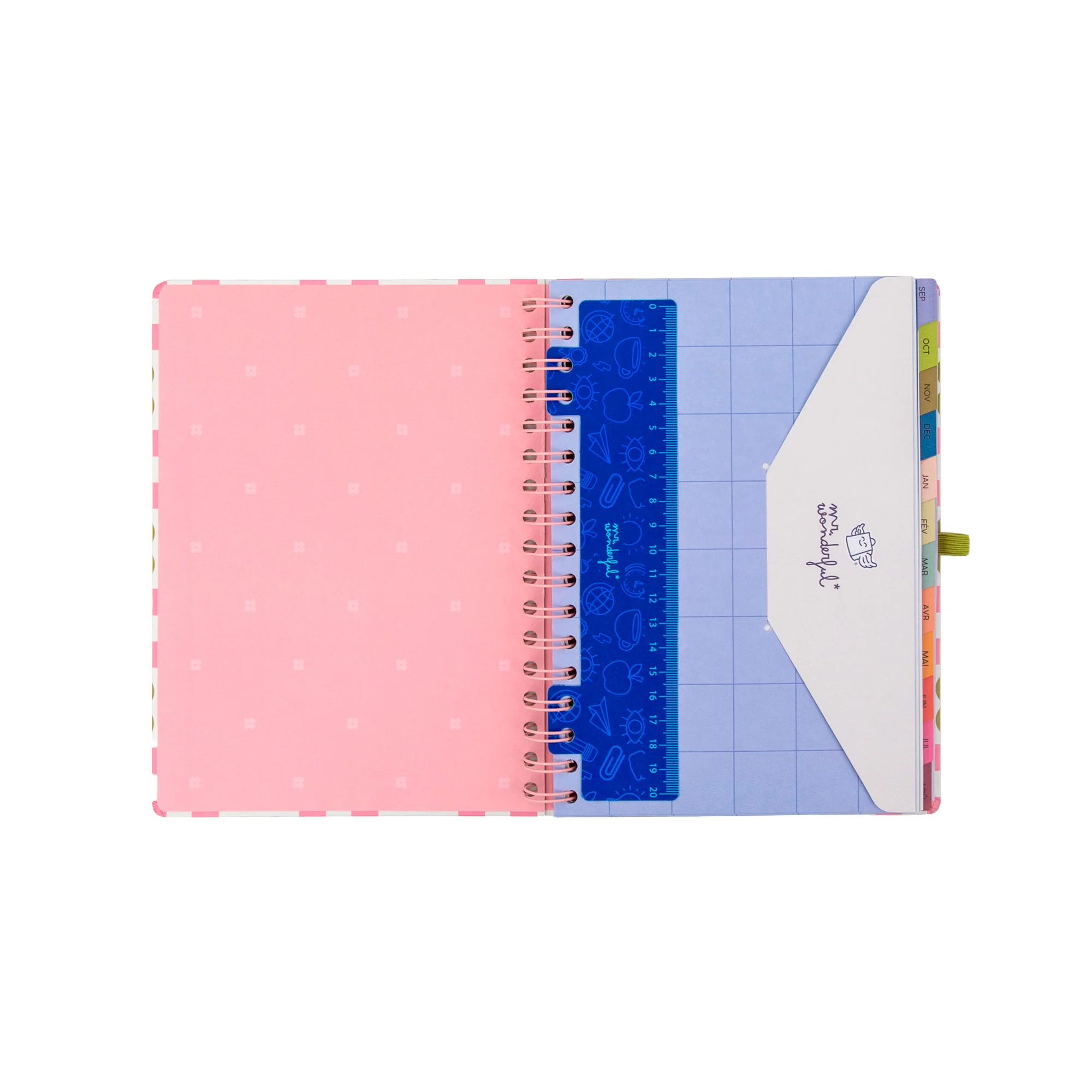 Agenda Mr. Wonderful 2026-27 Hebdomadaire - Vis aujourd’hui, planifie toujours - Image 3