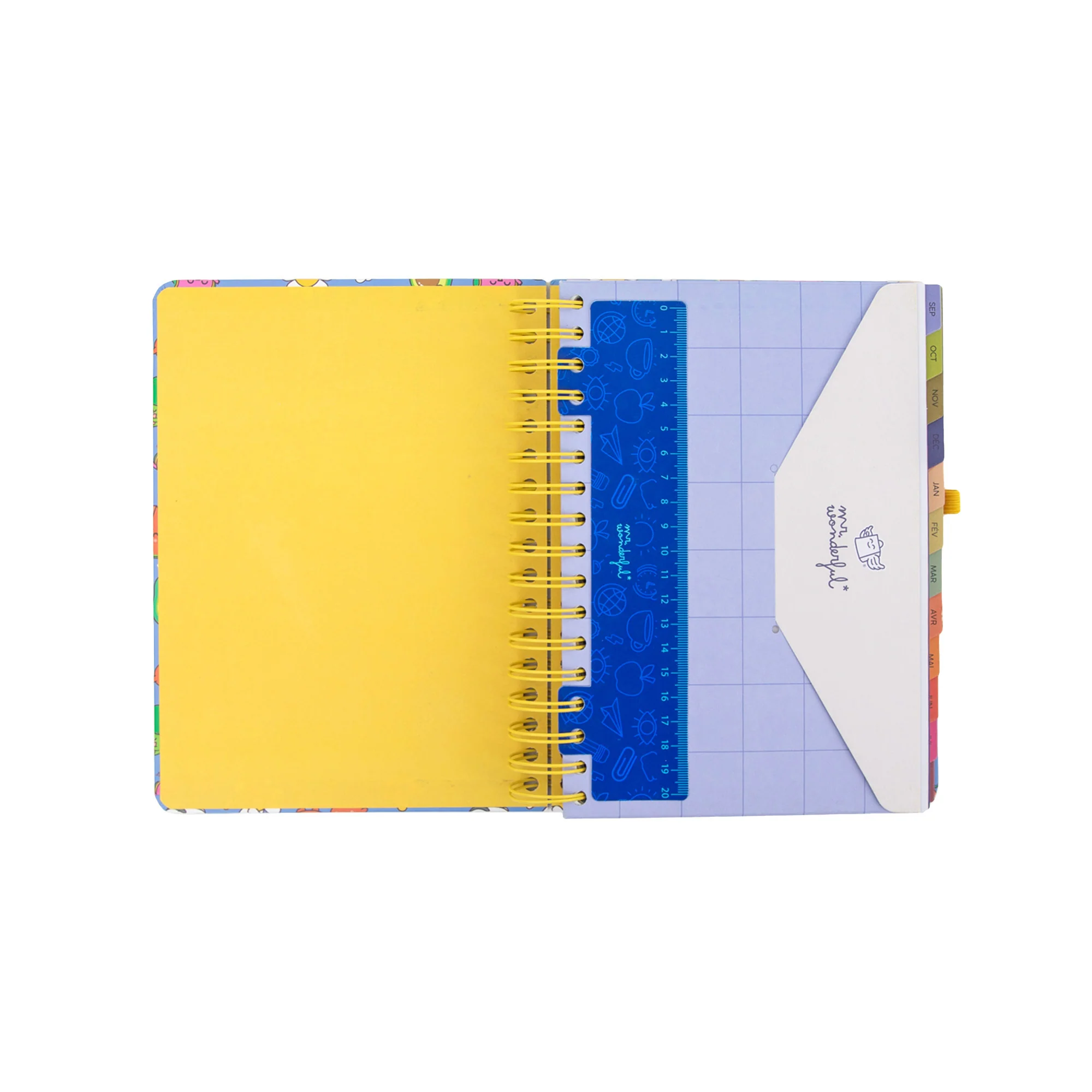 Agenda Mr. Wonderful 2026-27 Journalier - Dans mon monde - Image 3