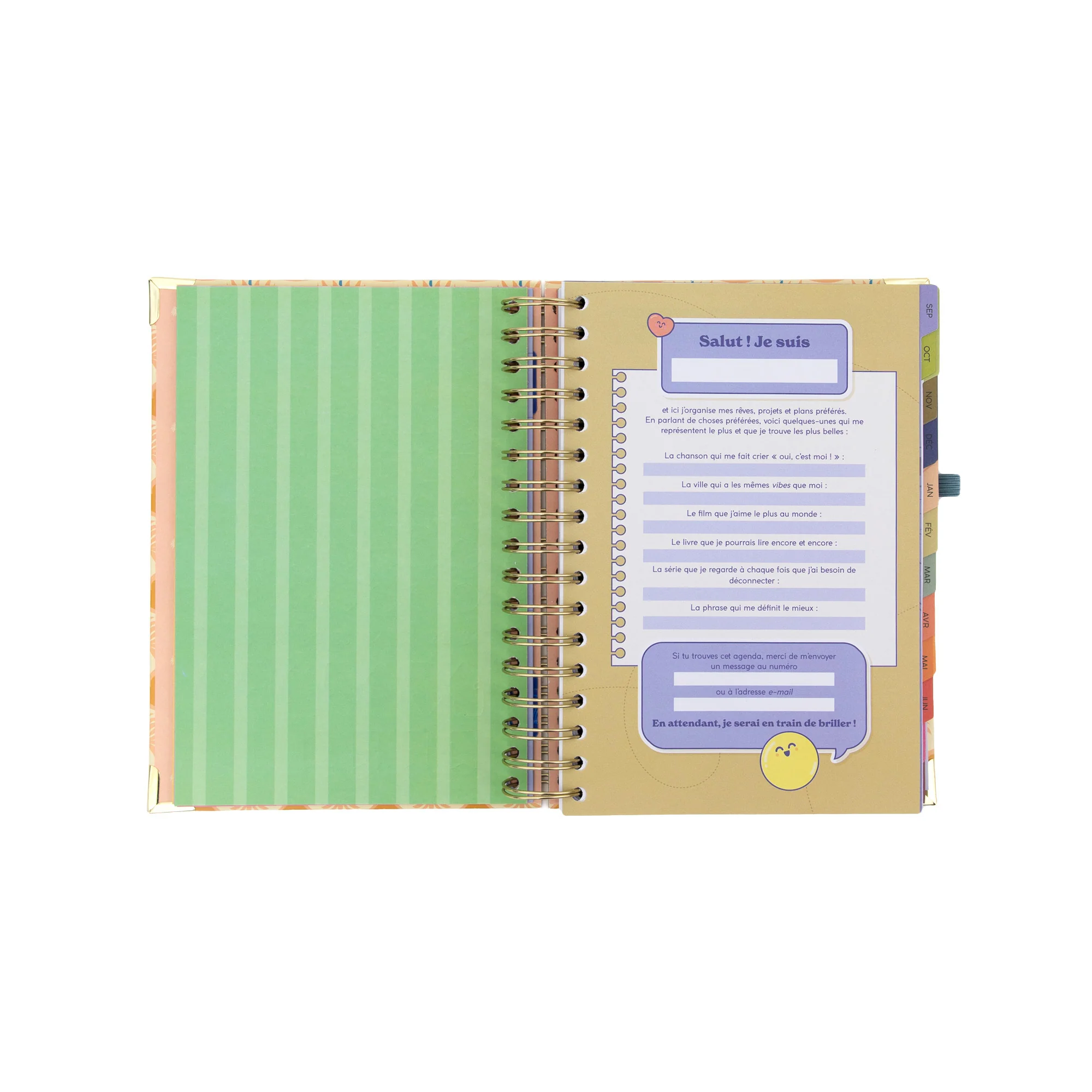 Agenda Mr. Wonderful 2026-27 Journalier - La magie du quotidien - Image 6