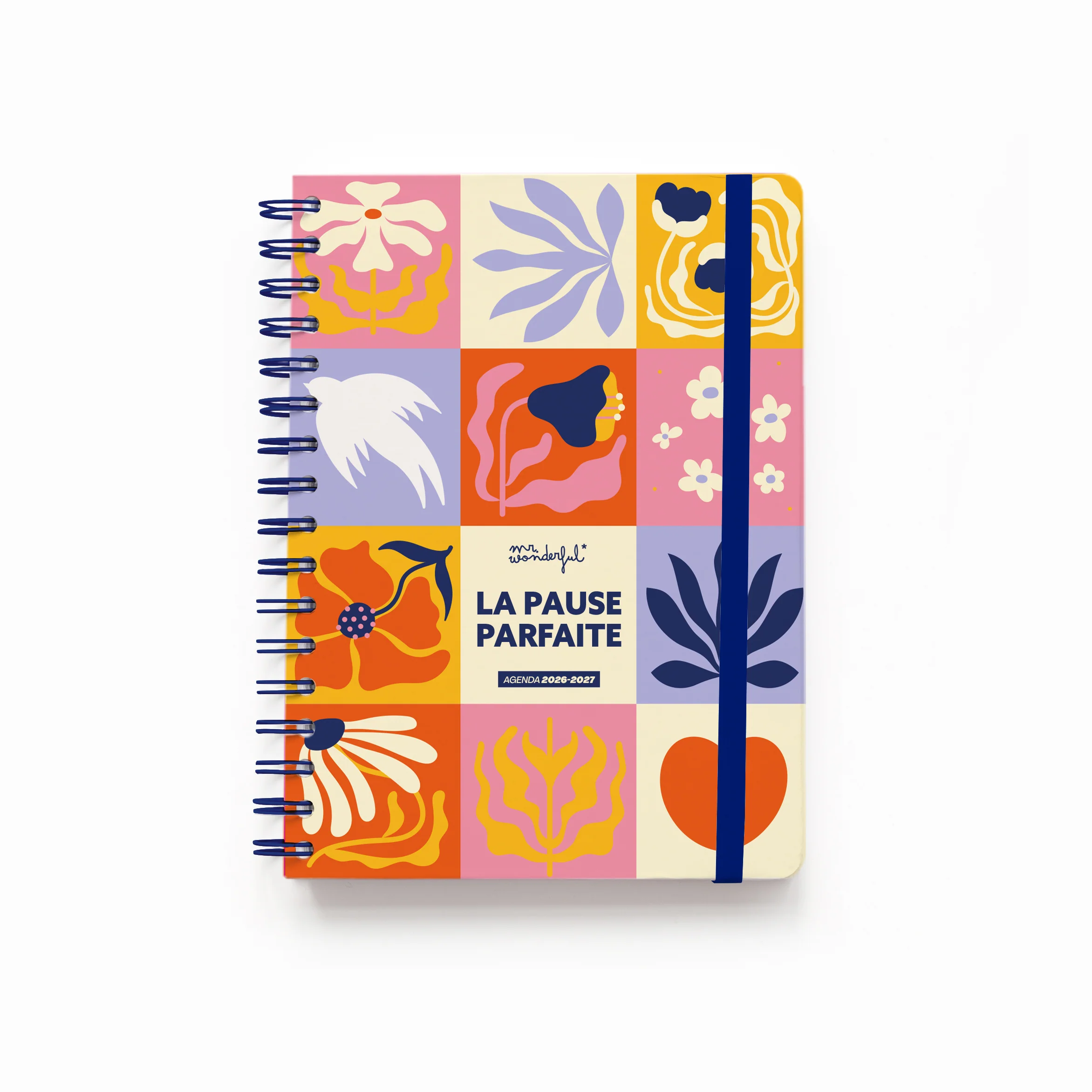 Agenda Mr. Wonderful 2026-27 Journalier - La pause parfaite