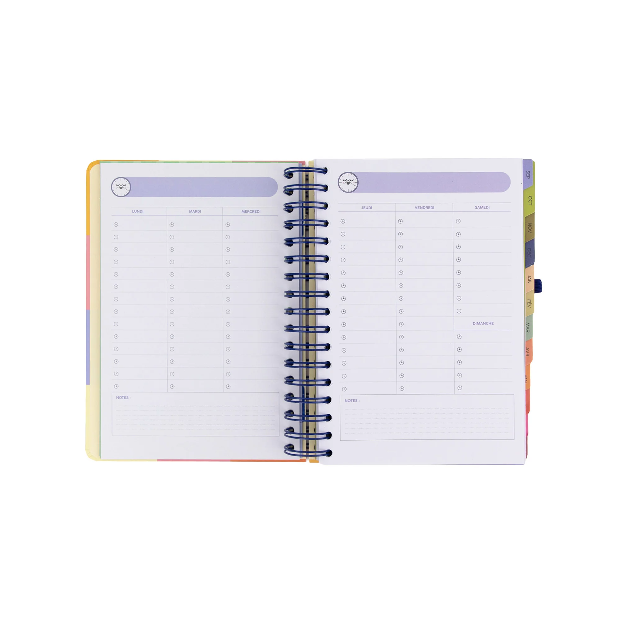 Agenda Mr. Wonderful 2026-27 Journalier - La pause parfaite - Image 5