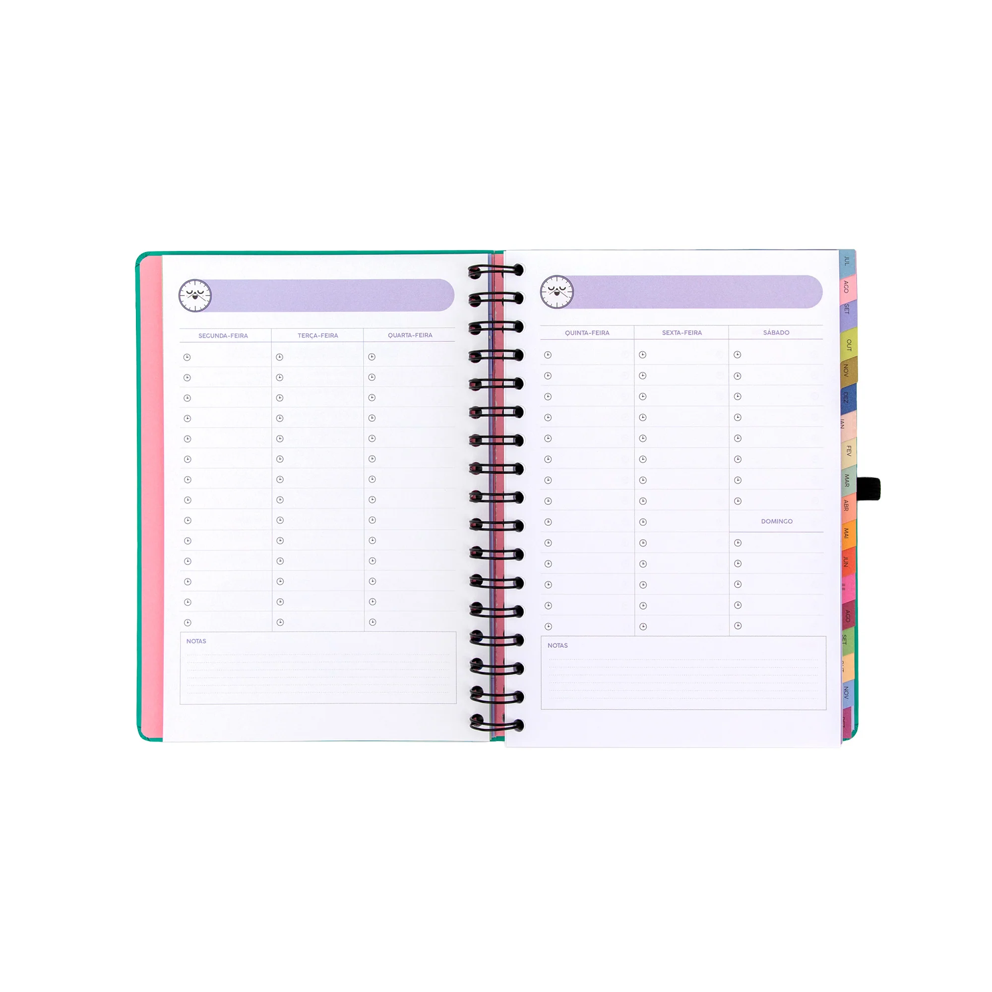 Agenda Mr. Wonderful 2026-27 Semanal 18 meses - Sonha muito, vive livre - Image 6