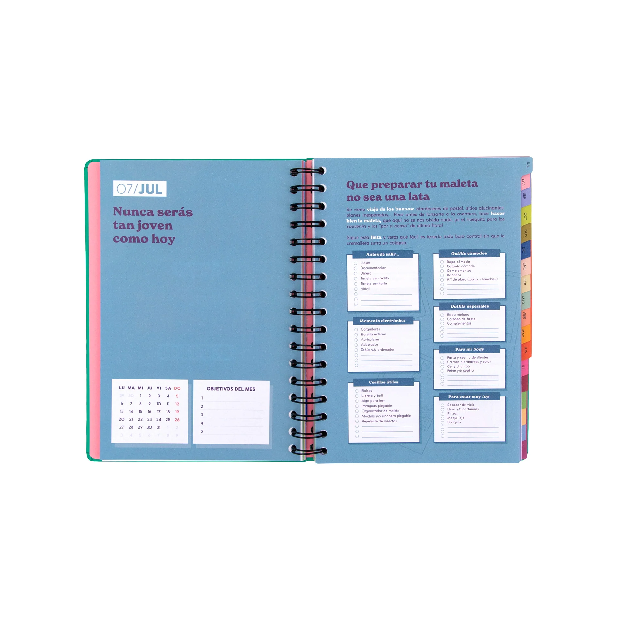 Agenda Mr. Wonderful 2026-27 Semanal 18 meses - Sueña fuerte, vive libre - Image 7