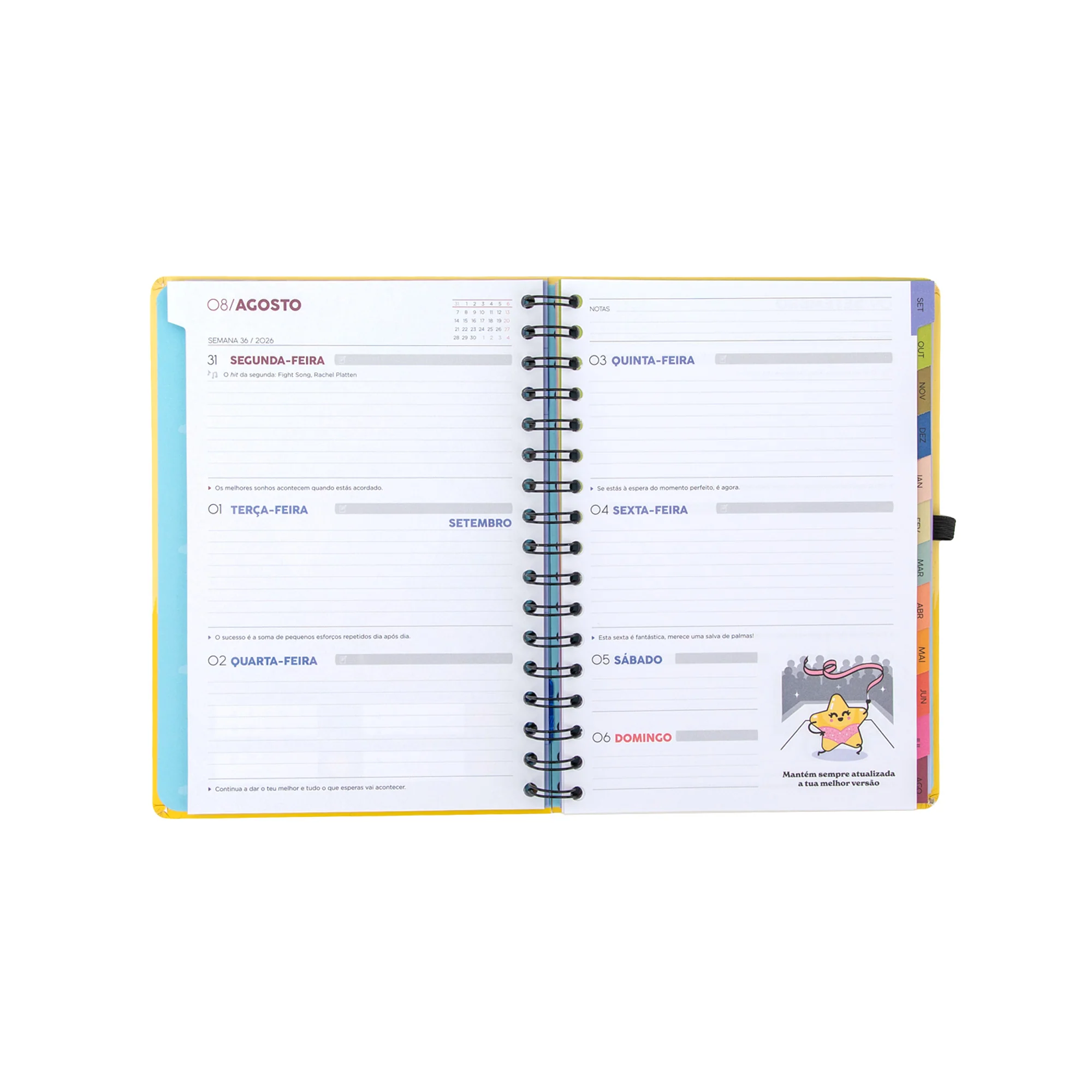 Agenda Mr. Wonderful 2026-27 Semanal - És parecido ao meu crush - Image 2