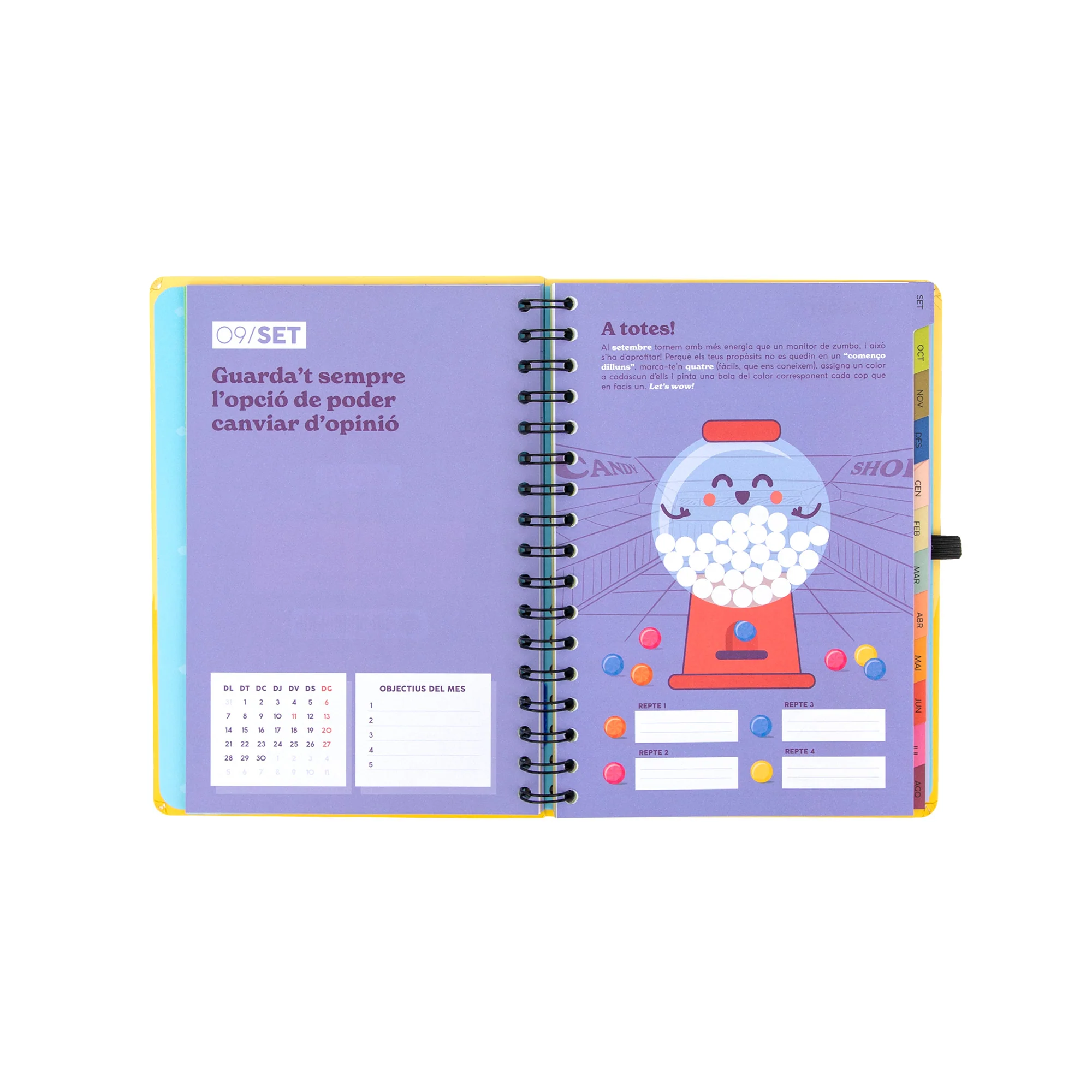 Agenda Mr. Wonderful 2026-27 Setmanal - T’assembles al meu crush - Image 7