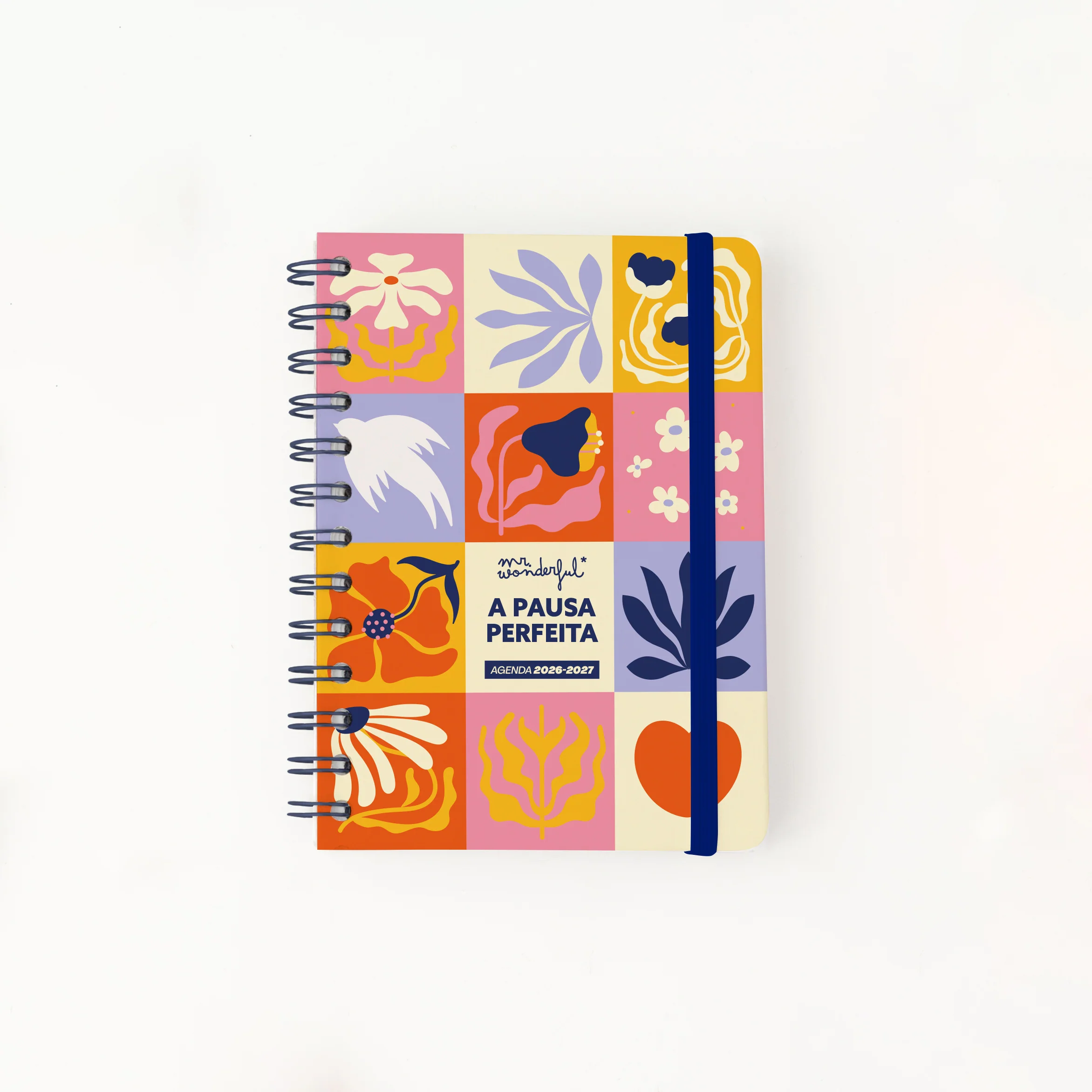 Agenda Mr. Wonderful pequena 2026-27 Diária - A pausa perfeita