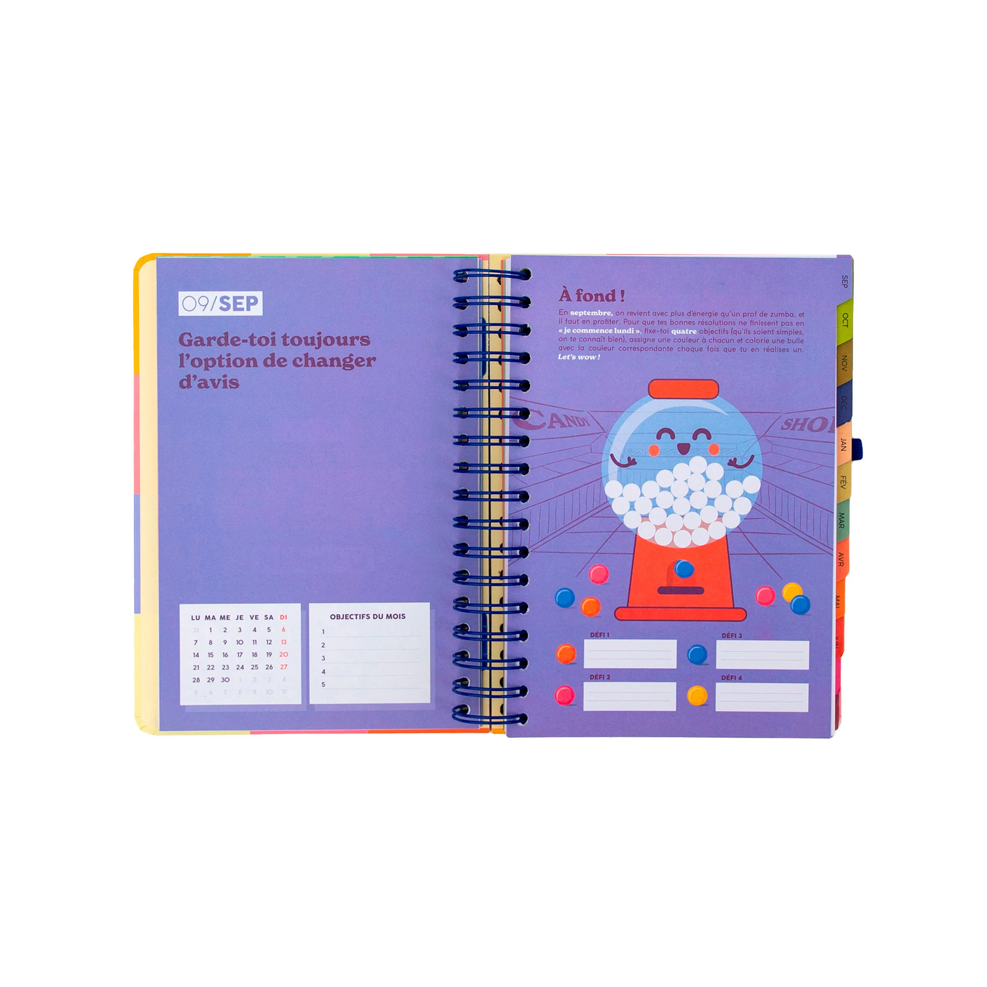 Agenda Mr. Wonderful petit format 2026-27 Journalier - La pause parfaite - Image 9