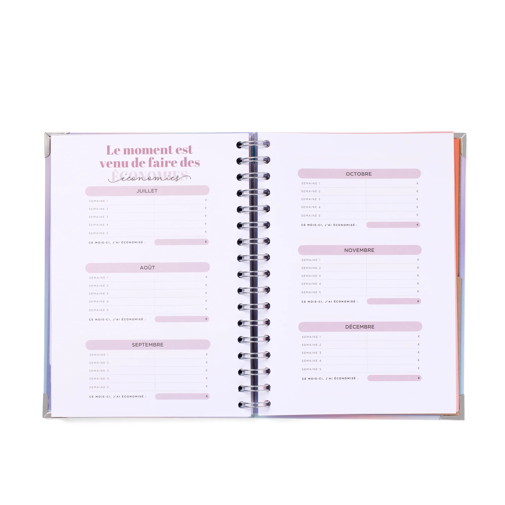 Agenda Office 2025-26 Semainier 18 mois - Vivre avec style - Image 6