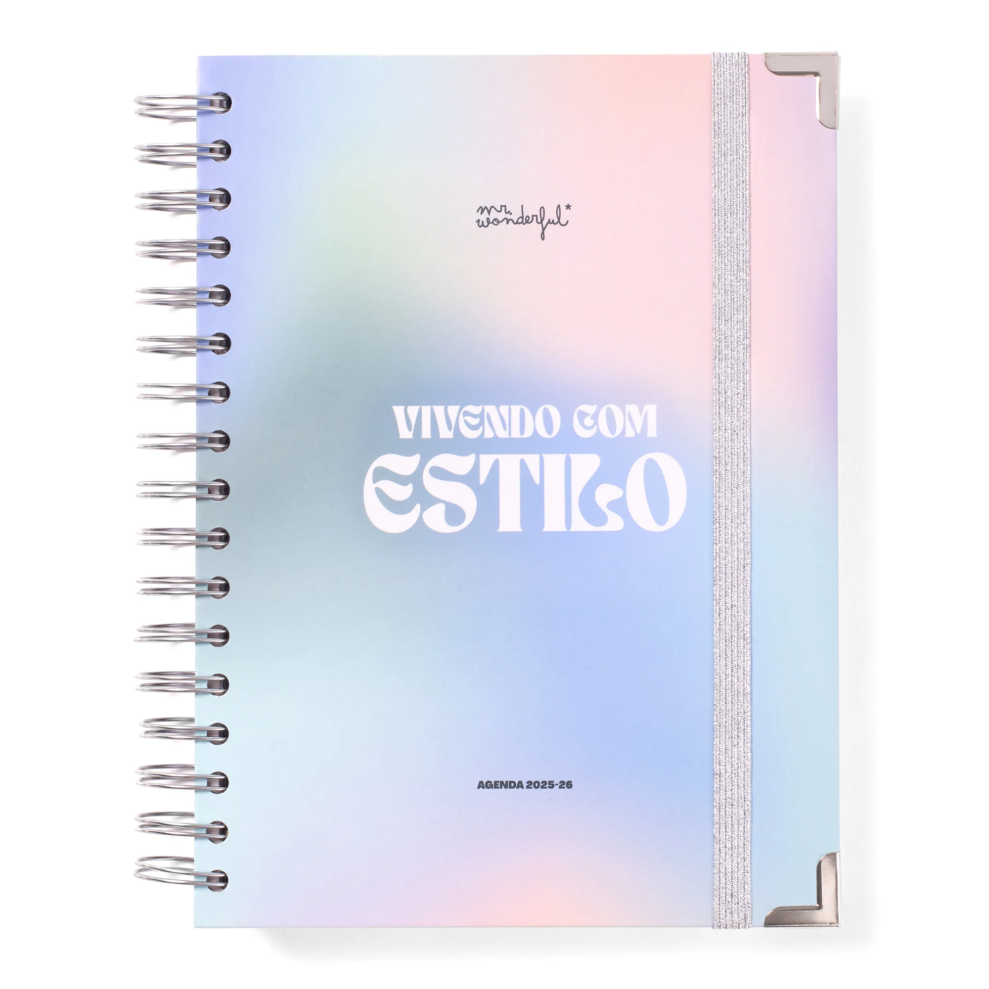 Agenda Office 2025-26 Semanal 18 meses - Vivendo com estilo