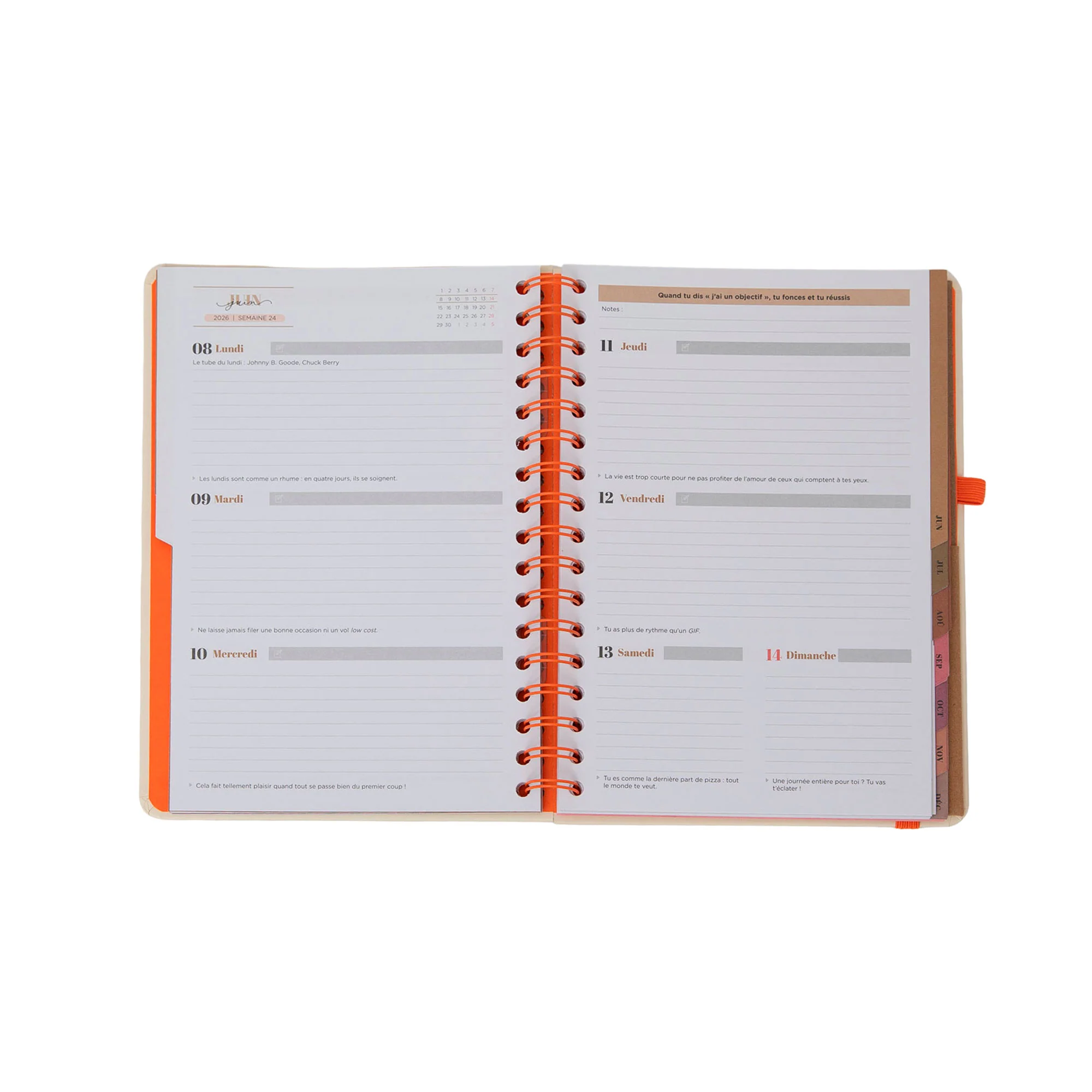 Agenda Office 2026 Semainier - Aucune limite, seulement du style - Image 3