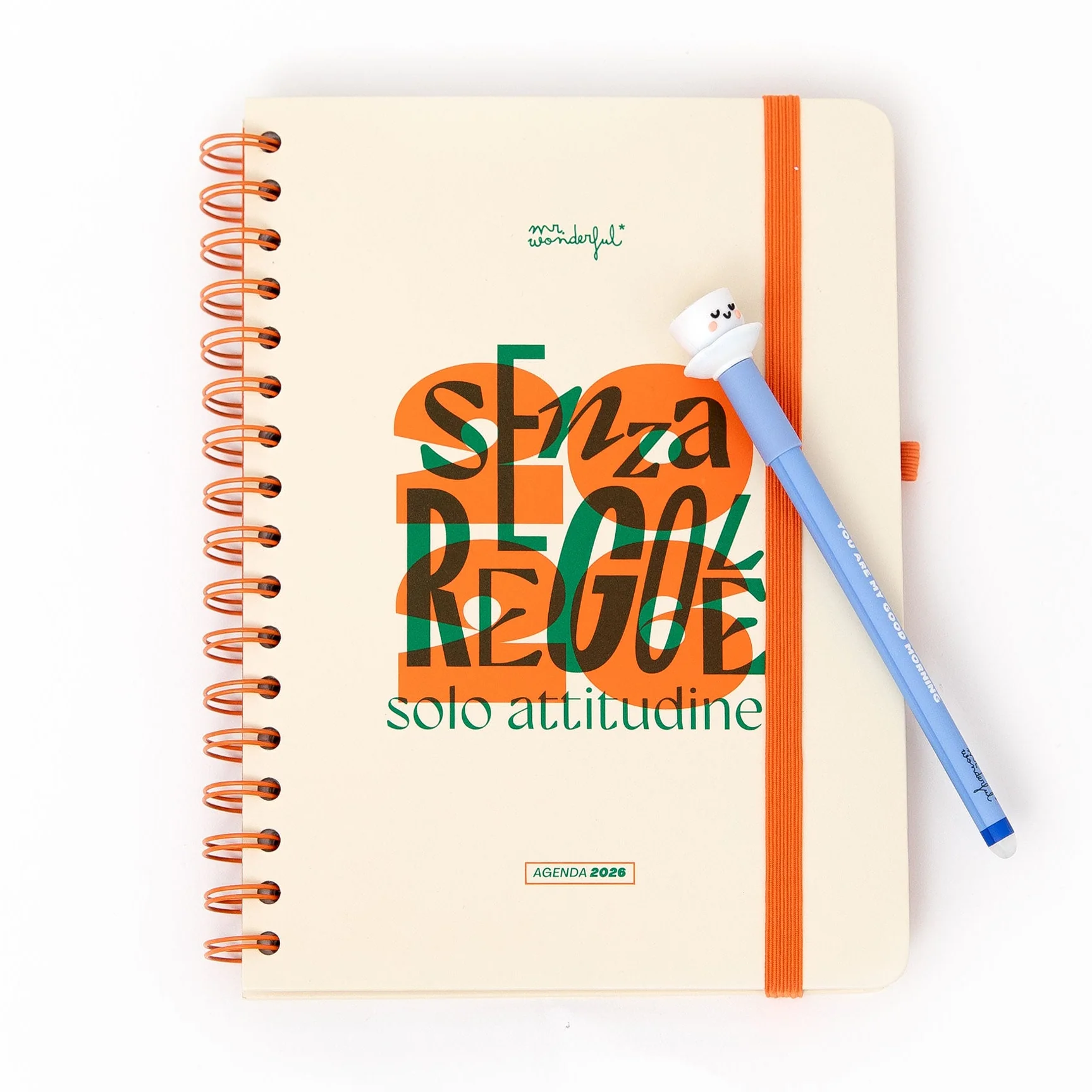 Agenda Office 2026 Settimanale - Senza regole, solo attitudine