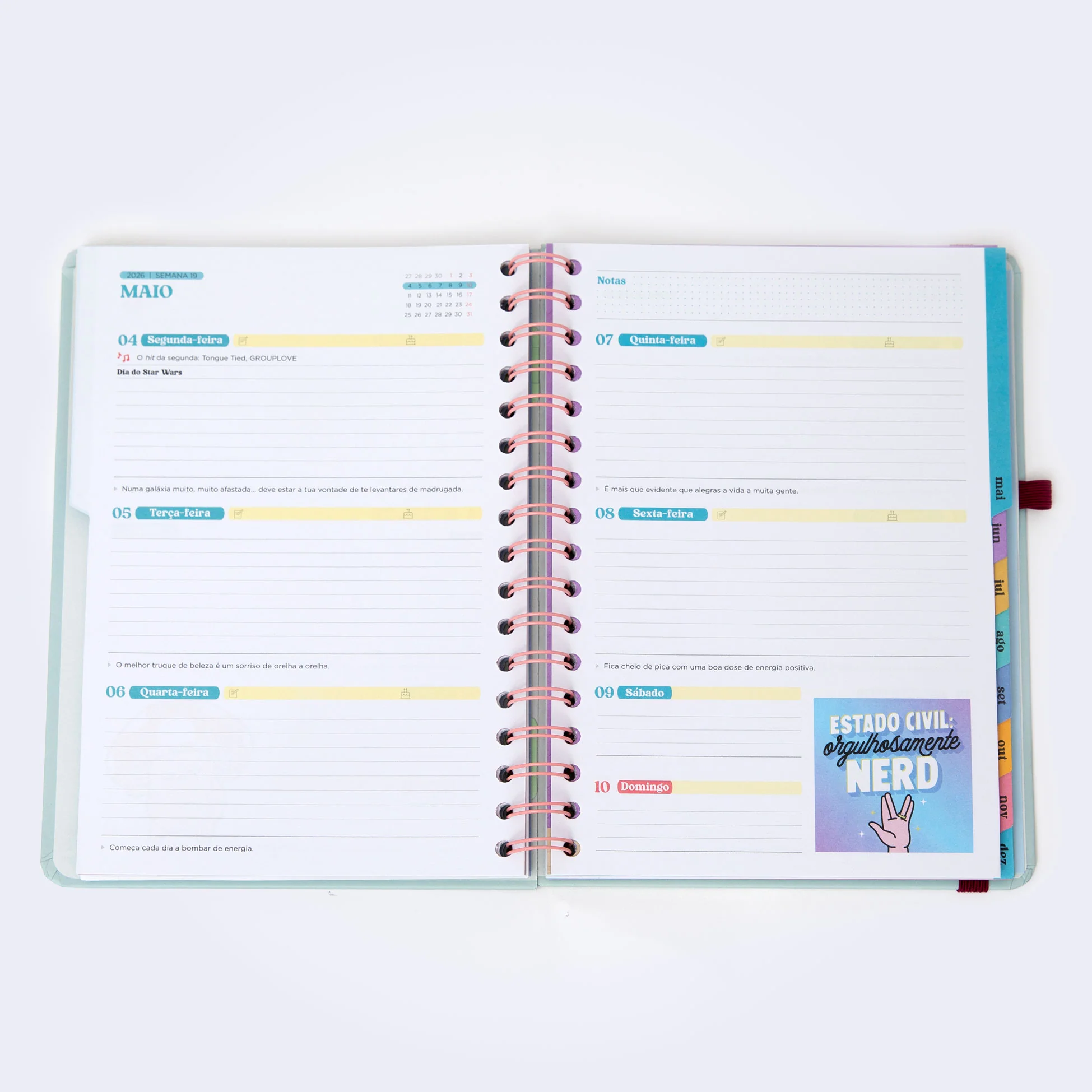 Agenda Wonder 2026 Semanal - Objetivo da semana: que termine! - Image 3