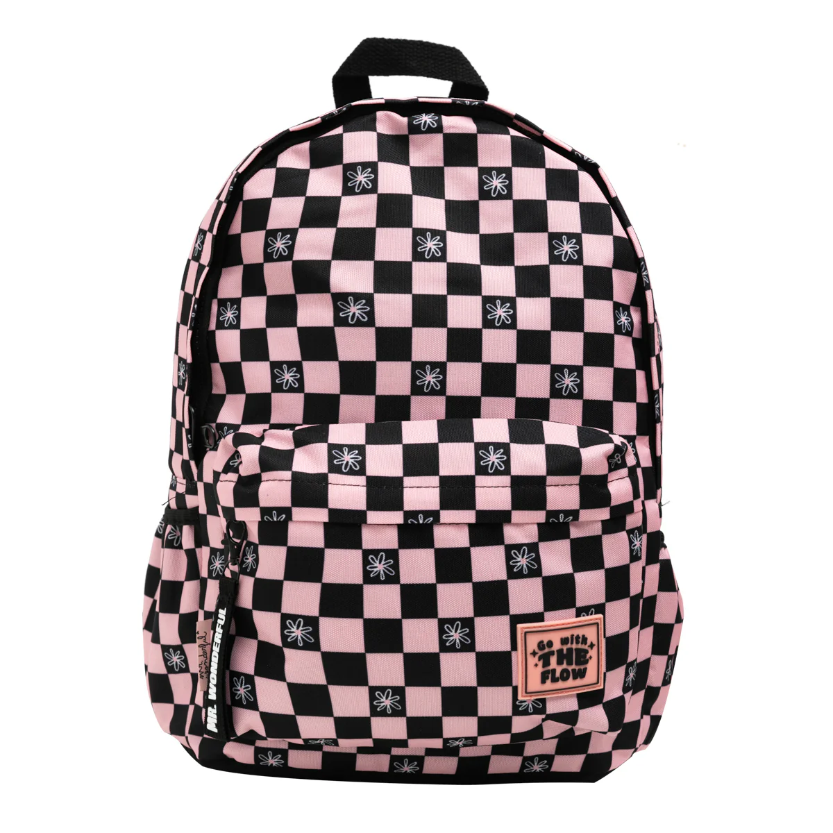 Mochila rosa y negro - Go with the flow