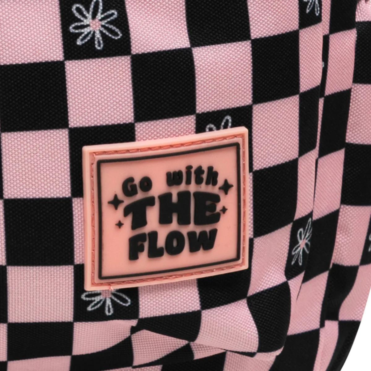 Mochila rosa y negro - Go with the flow - Image 4