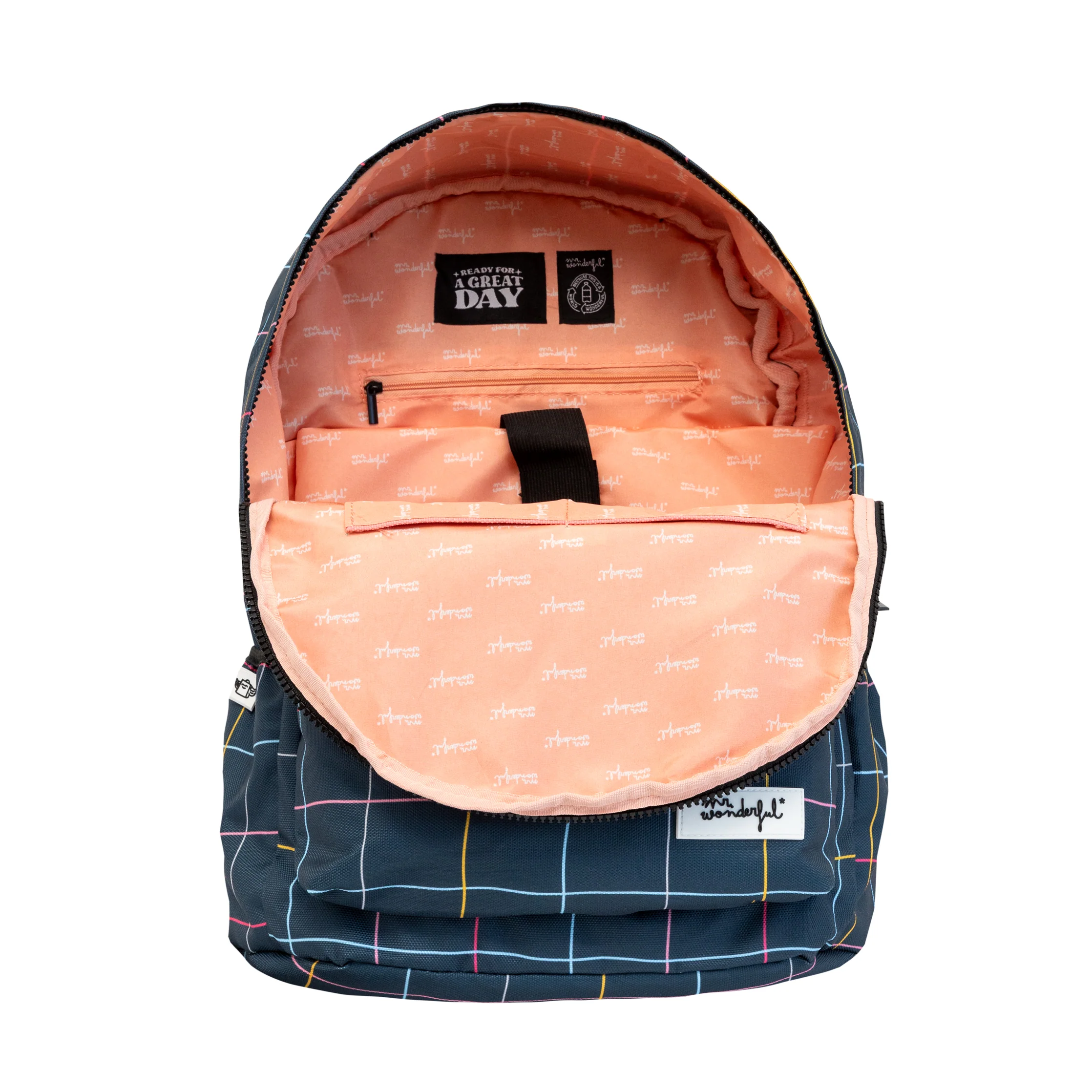 Mochila Urban azul - Ready for a great day - Image 4