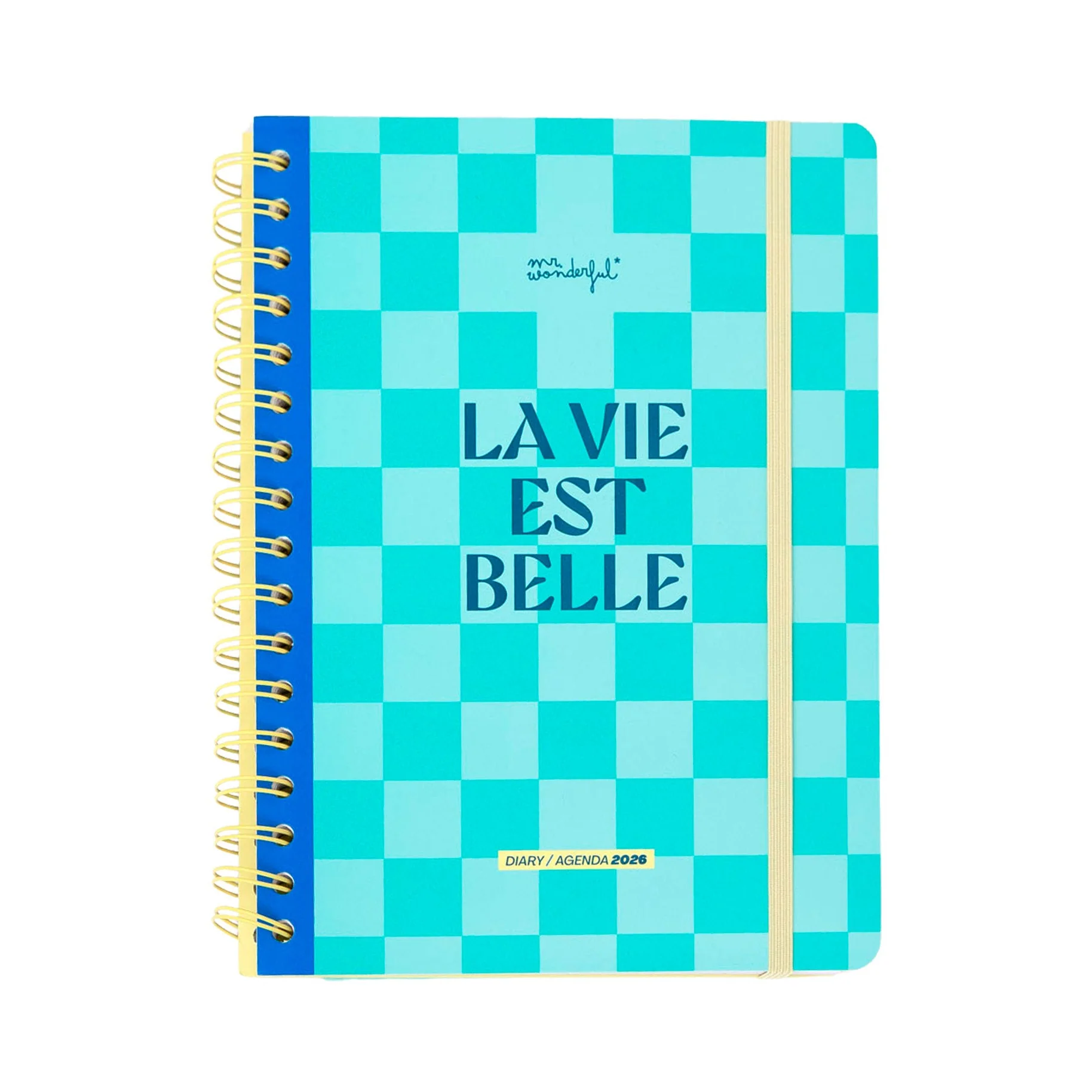 Agenda Basic 2026 Semanal - La vie est belle