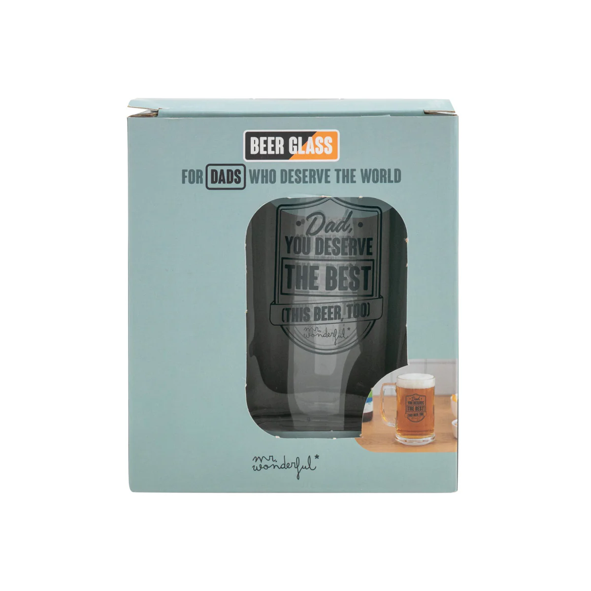 Beer glass - Dad, you deserve the best (this beer, too) - Image 2