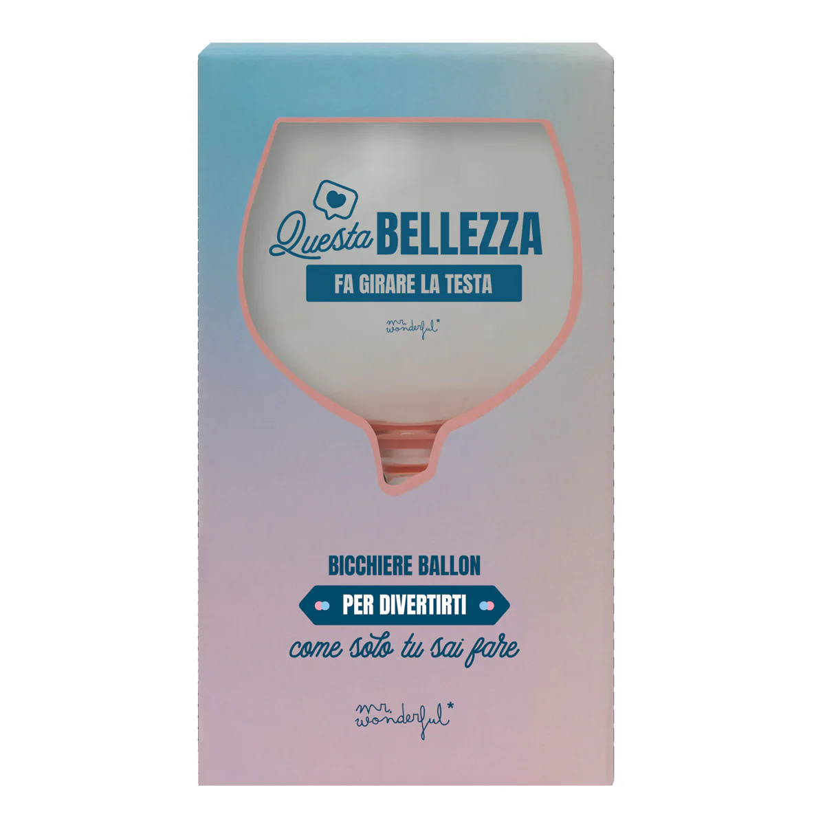 Bicchiere ballon - Questa bellezza fa girare la testa - Image 2