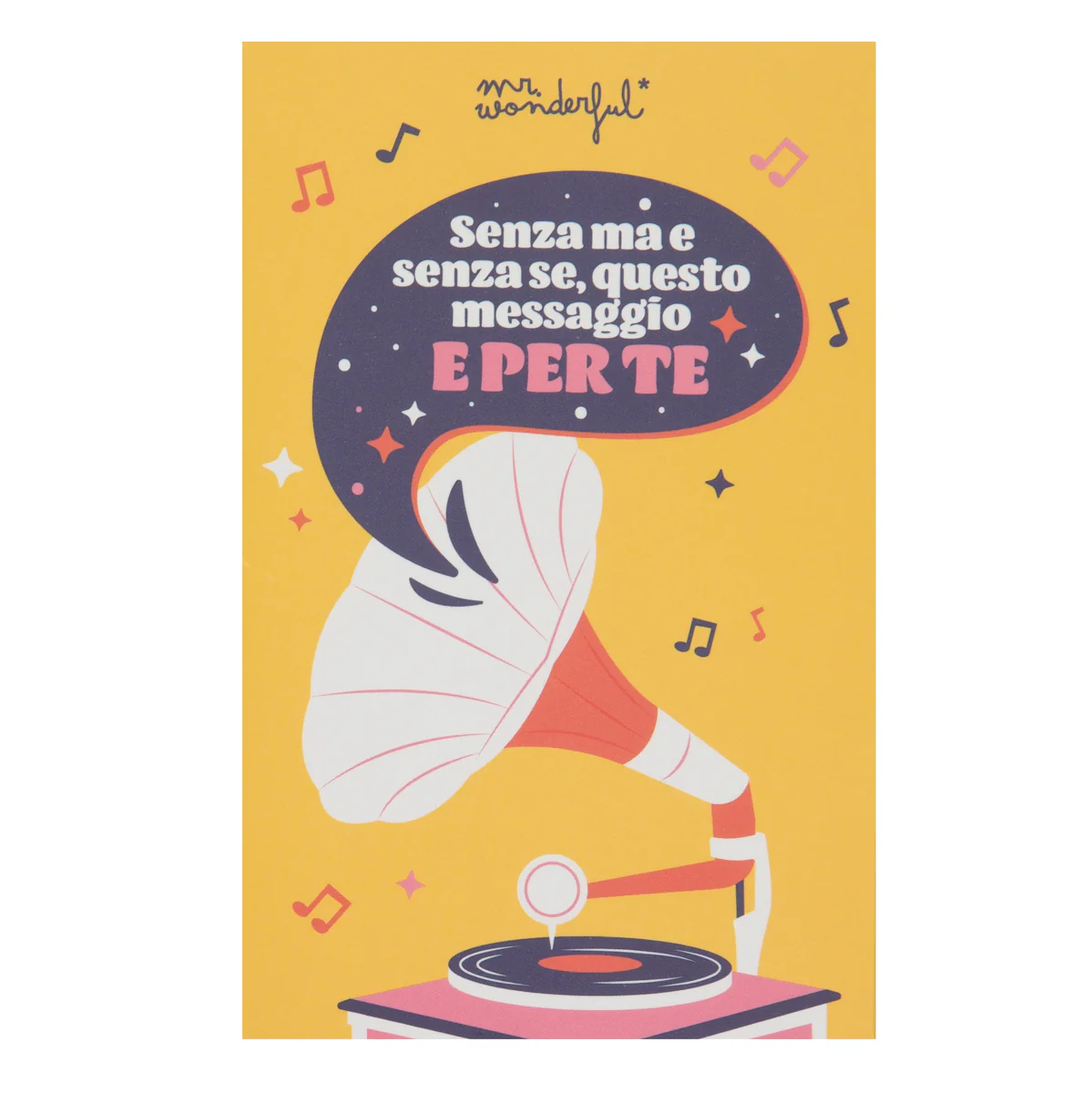 Biglietto con registratore di messaggi audio - Senza ma e senza se, questo messaggio e per te - Image 4