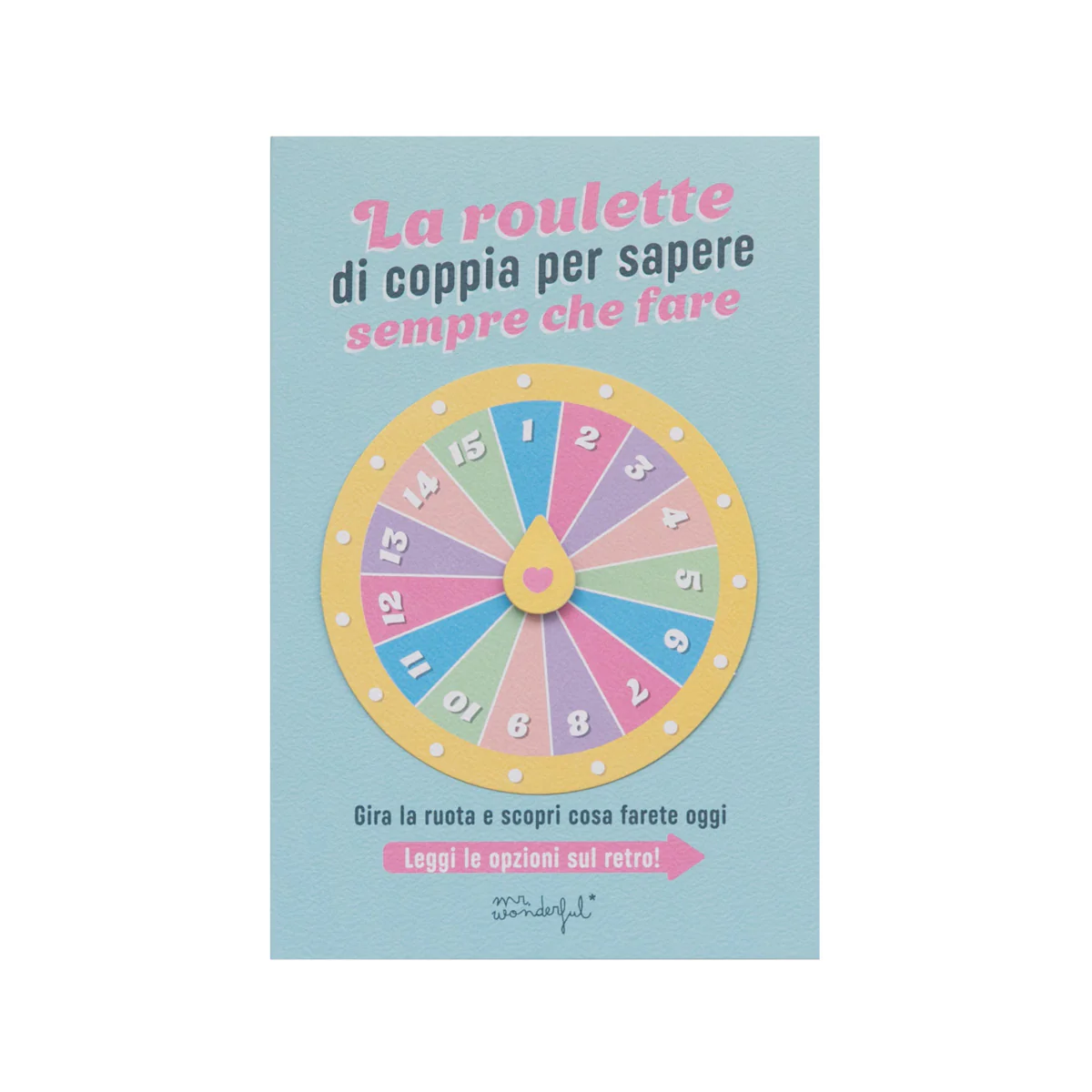 Biglietto con roulette per scegliere cosa fare - Image 2