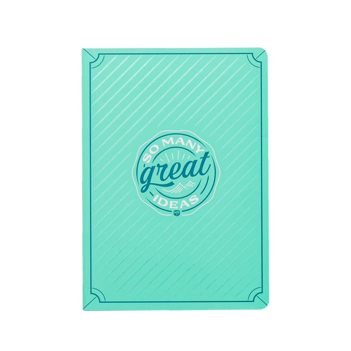 Libreta A5 azul - So many great ideas