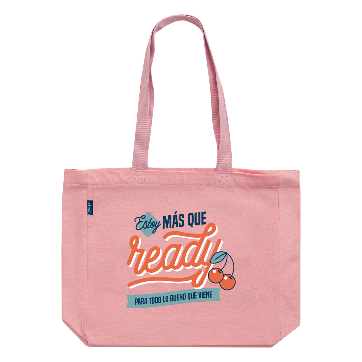 Bolsa de tela tote bag - Estoy más que ready para todo lo bueno que viene
