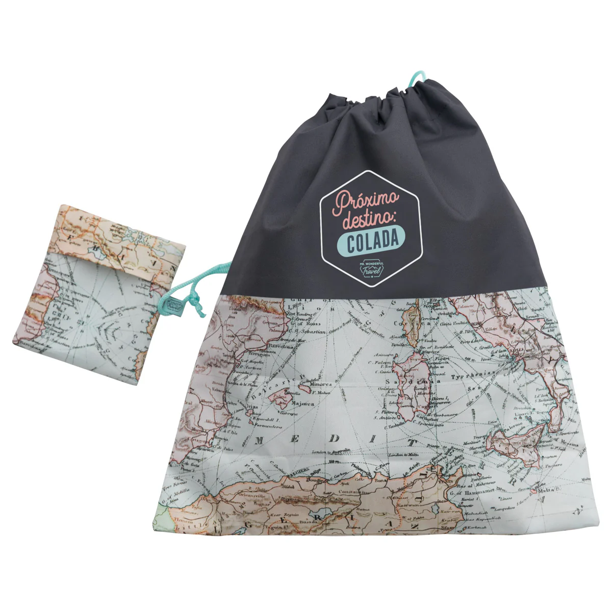 Bolsa plegable de viaje para la ropa sucia - Próximo destino: colada - Image 4